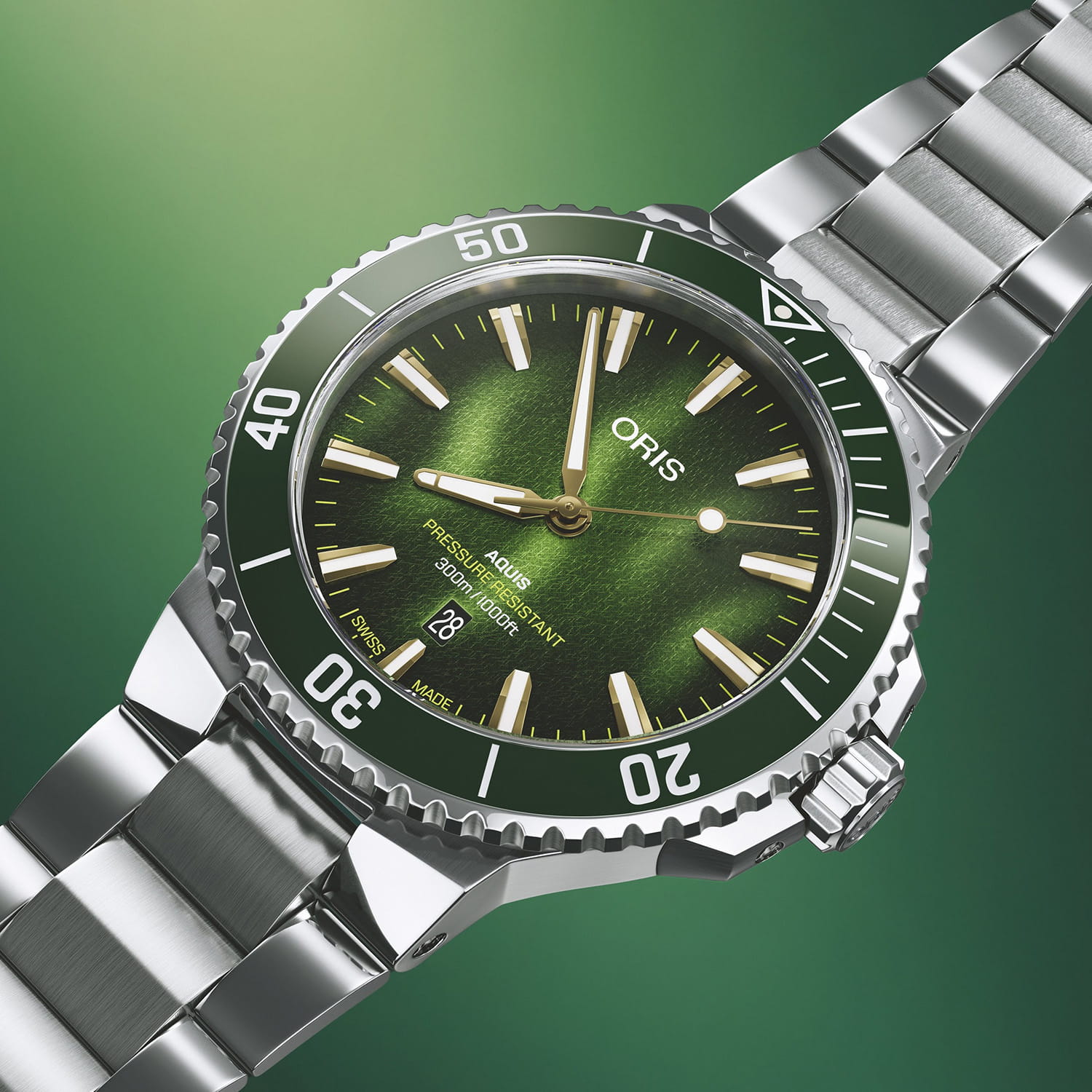 Oris Aquis Kelp Forest Limited Edition Produktbild main 7