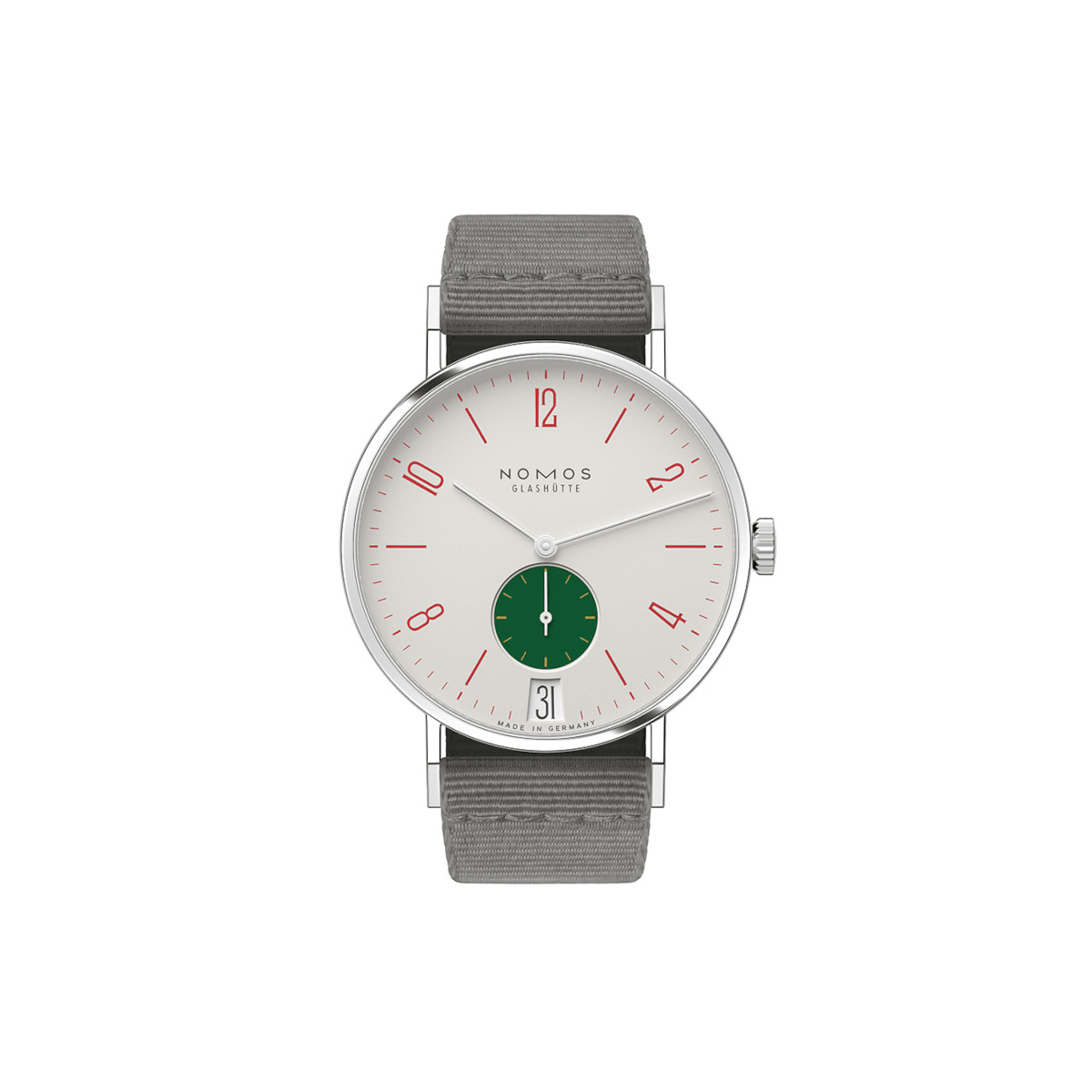 NOMOS Glashütte Tangente 38 Datum Go Produktbild main 0