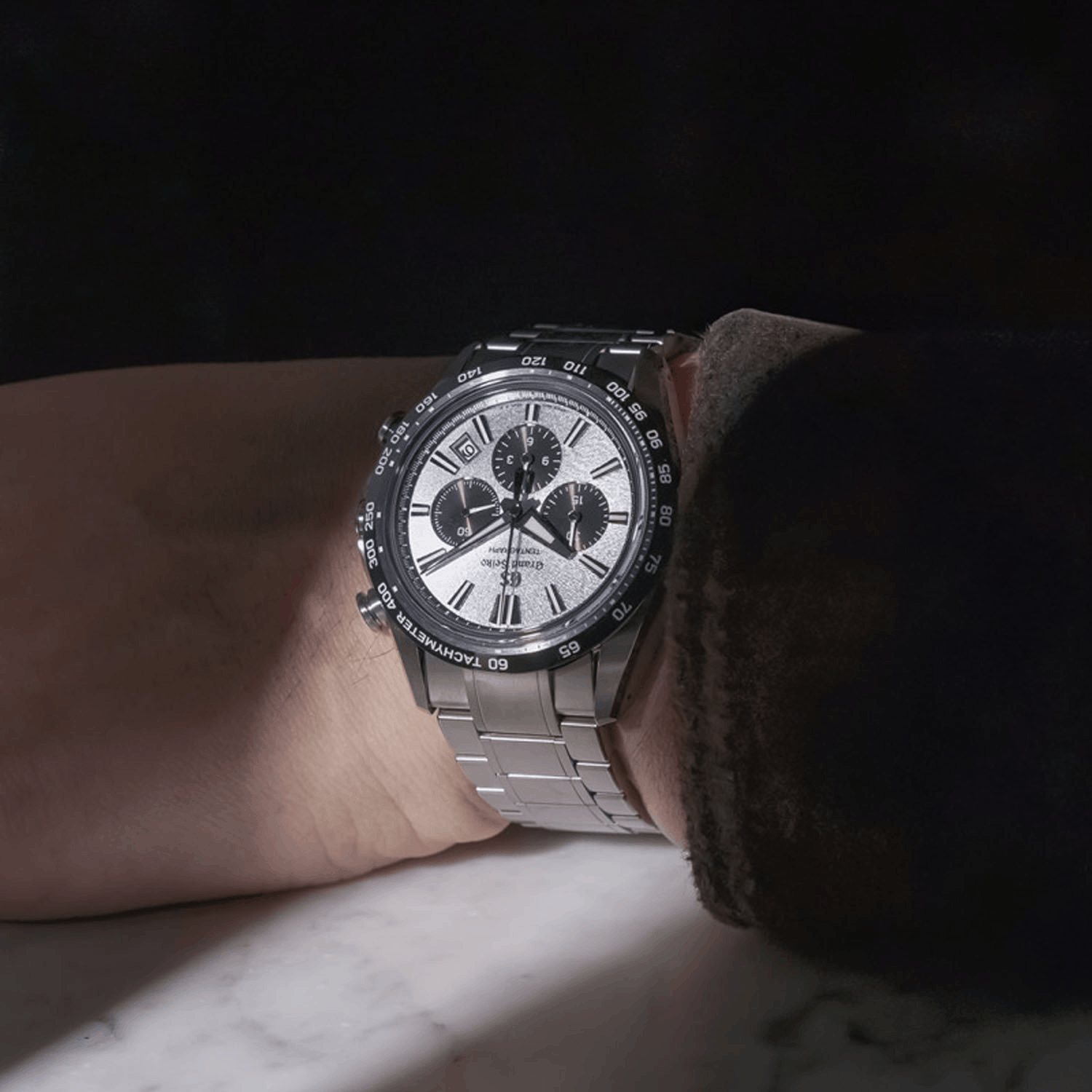 Grand Seiko Snow Blue Tentagraph Produktbild main 1