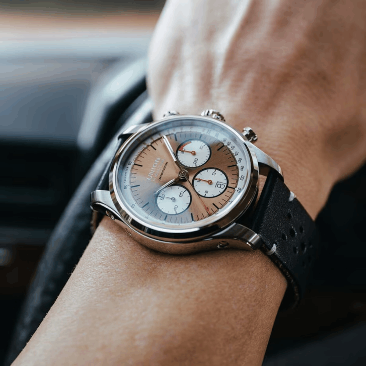 UNION Glashütte Belisar Chronograph Edition Silvretta Classic 2024 Produktbild main 2