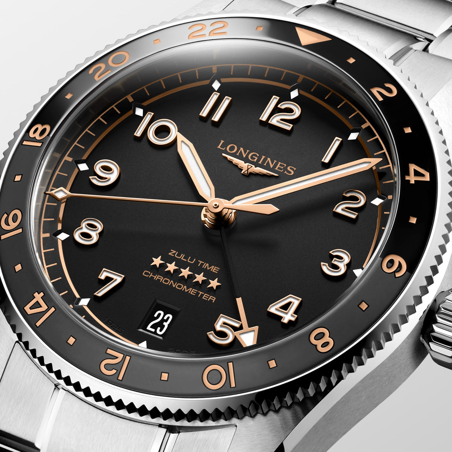 Longines Spirit Zulu Time 39 Produktbild main 3