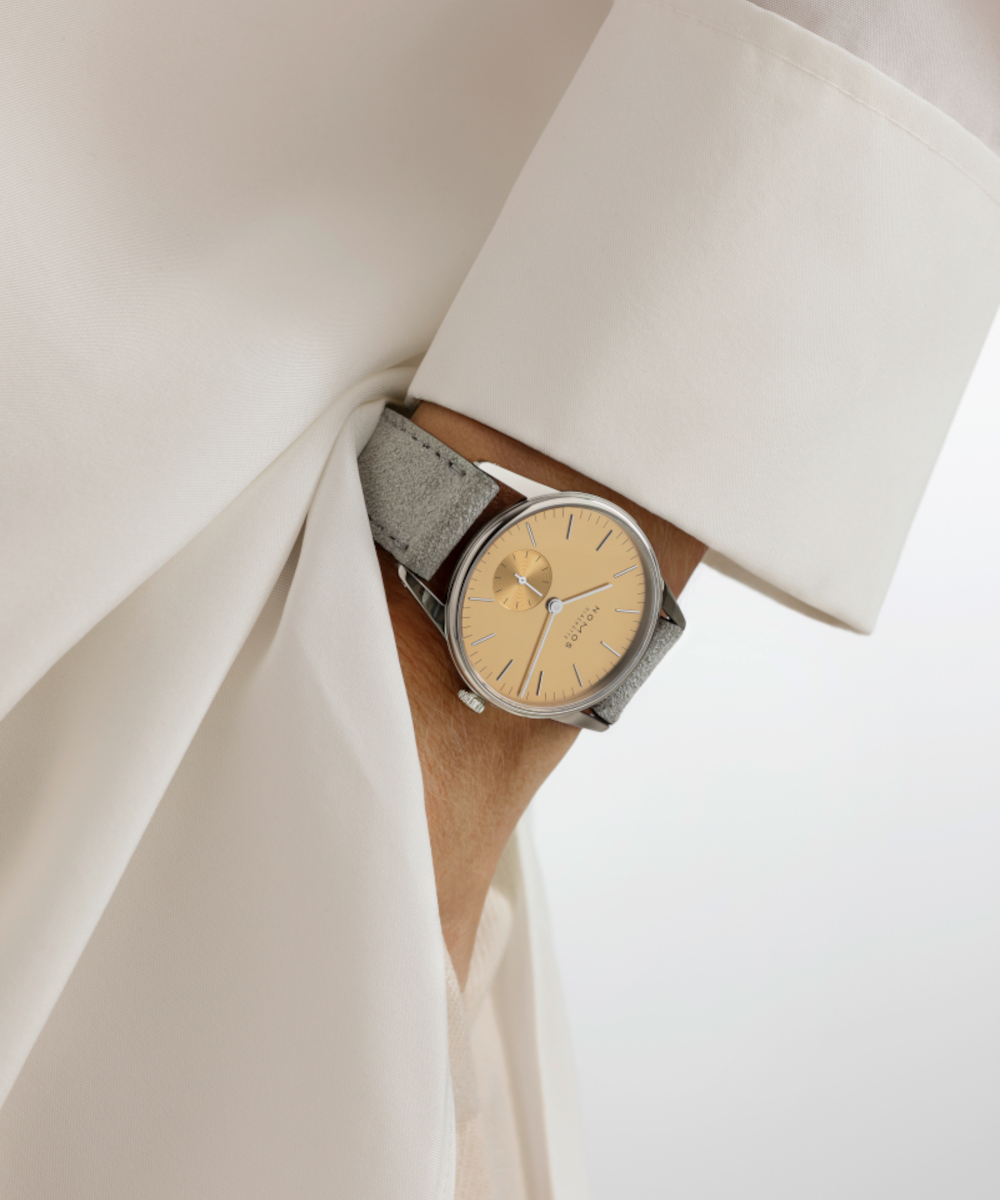 NOMOS Glashütte Orion 33 Gold Produktbild main 4