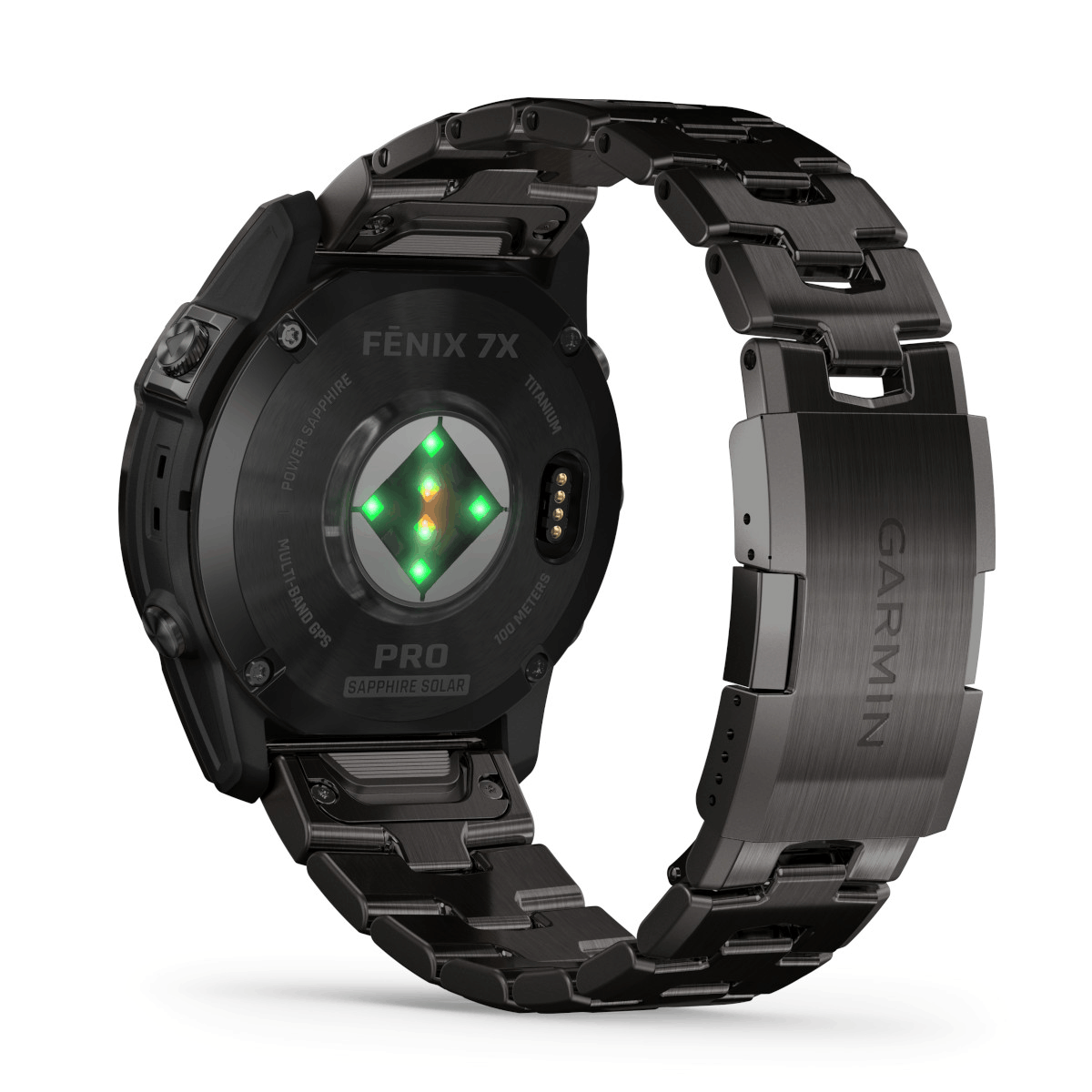 Garmin fēnix® 7X Pro Sapphire Solar Edition Titan Produktbild main 2