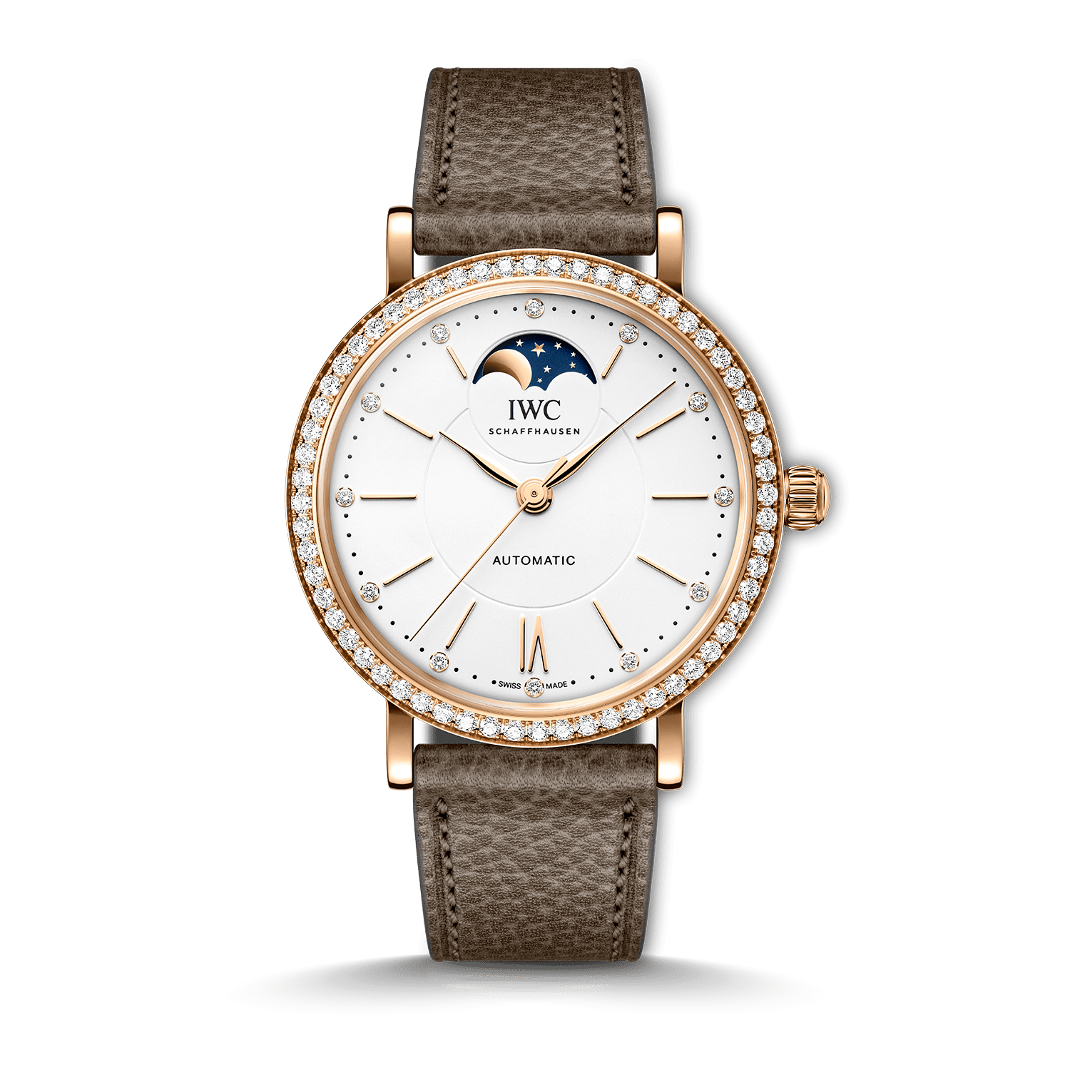 IWC Schaffhausen Portofino Automatic Moon Phase 37 Produktbild main 0