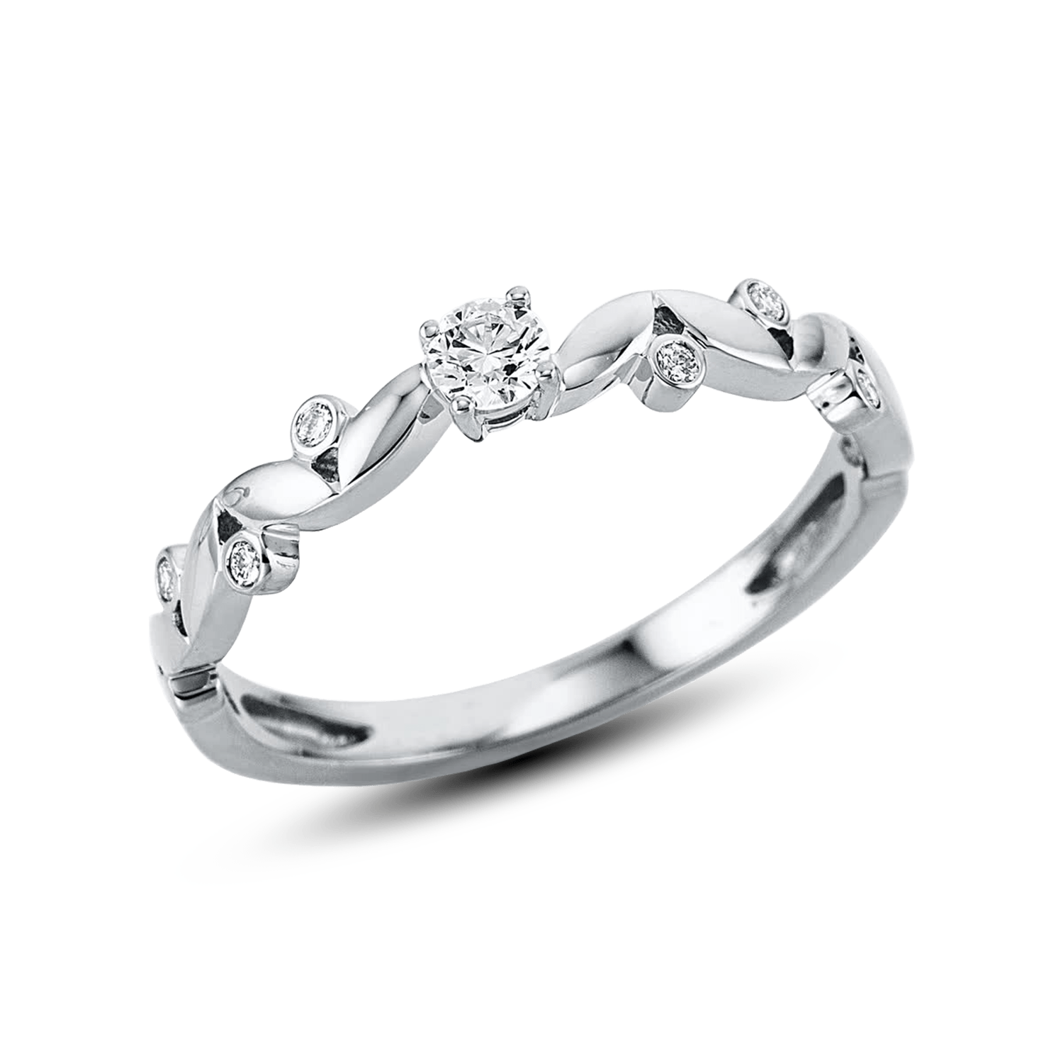 ALTHERR Diamonds Modern Ring 0,16 ct. Größe 54 ALTHERR Diamonds Modern Ring 0,16 ct. Größe 54