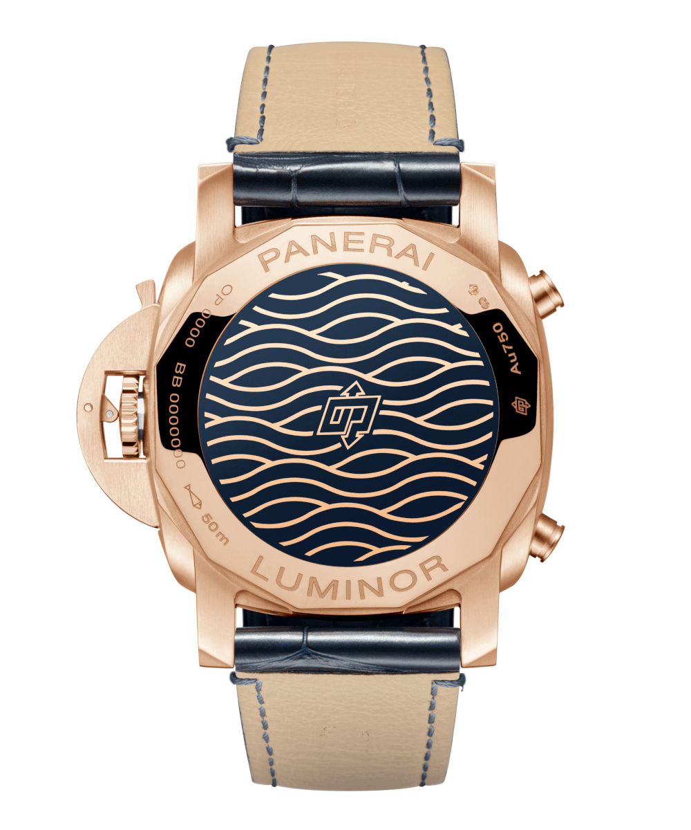 Panerai Luminor Chrono Goldtech™ Blu Notte Produktbild main 1