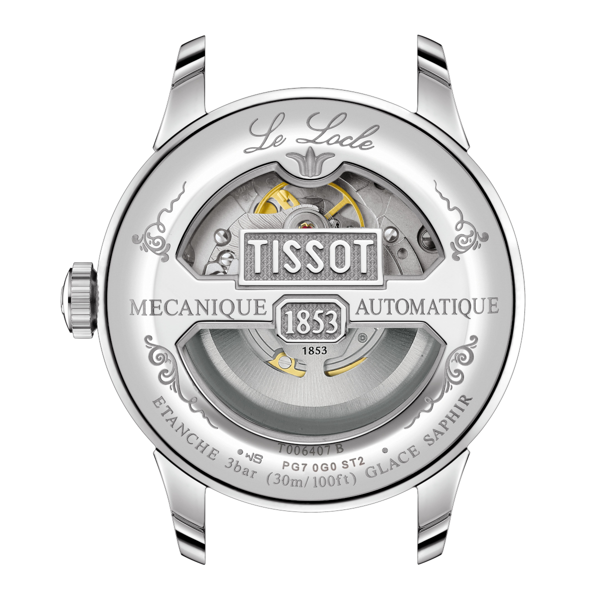 Tissot Le Locle Powermatic 80 Open Heart Produktbild main 2