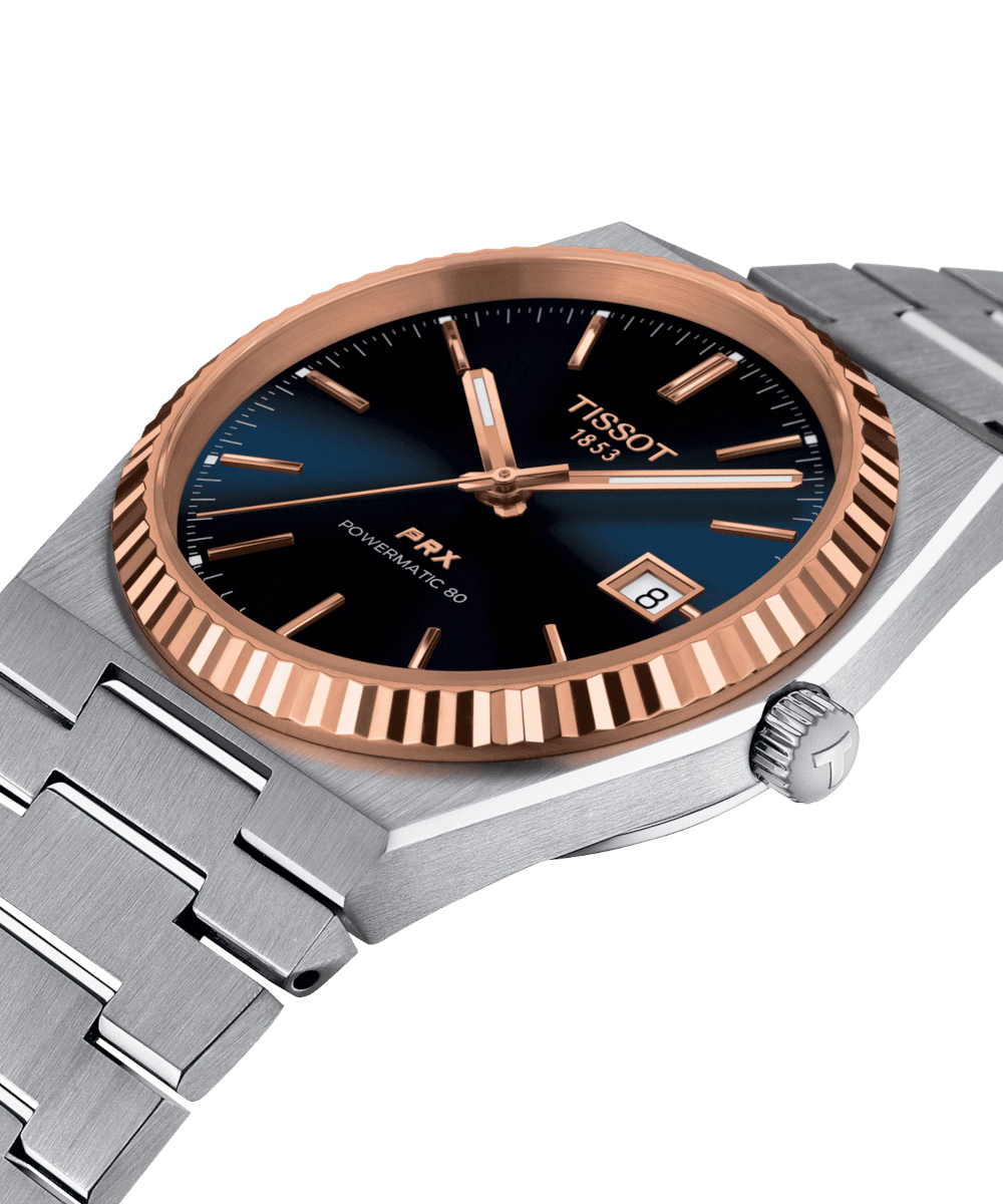 Tissot PRX Powermatic 80 Stahl & 18K Gold Produktbild main 1