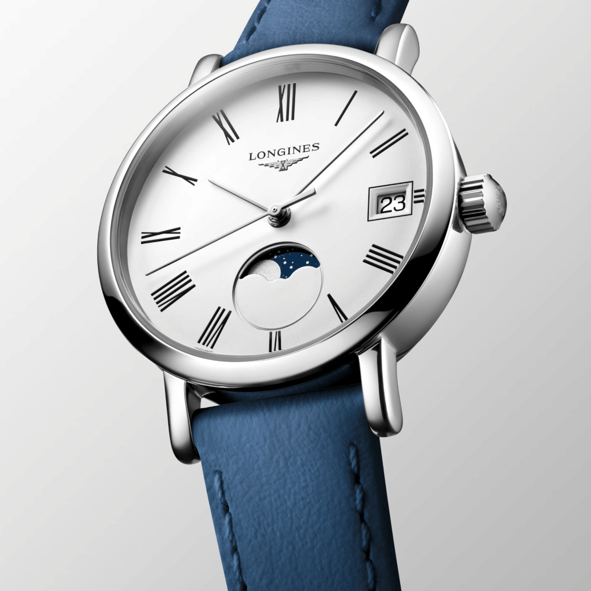 Longines Elegant Collection Moonphase Produktbild main 1