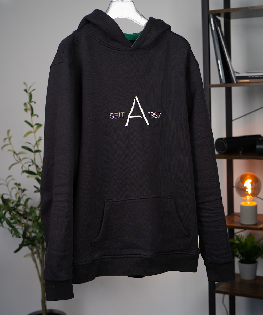 ALTHERR Hoodie Schwarz – Größe S Produktbild main 5