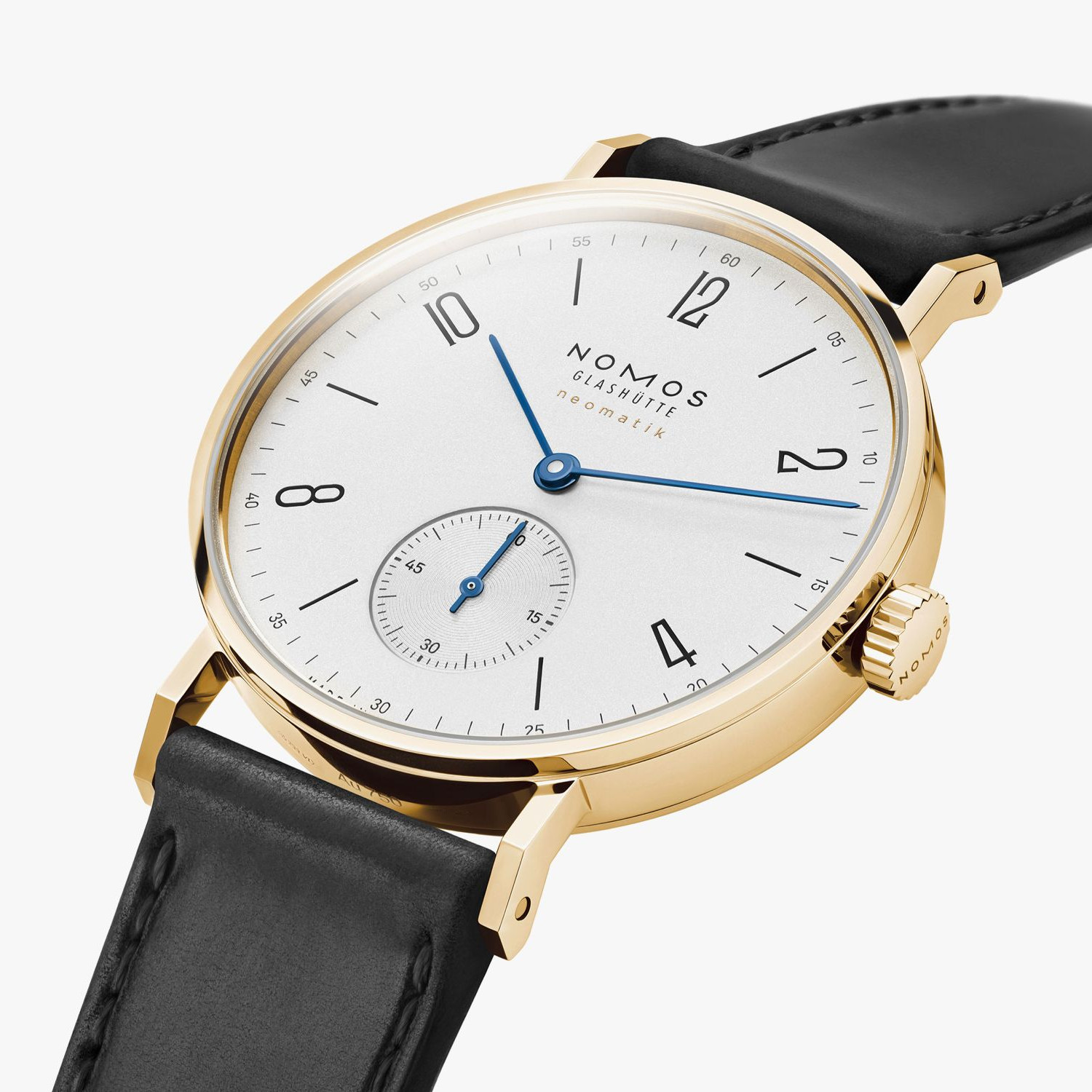 NOMOS Glasshütte Tangente Gold Neomatik Produktbild main 2