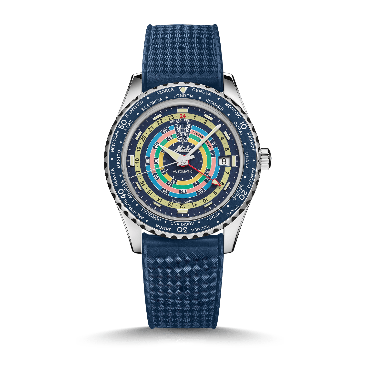 Mido Ocean Star Decompression Worldtimer Special Edition Produktbild main 0