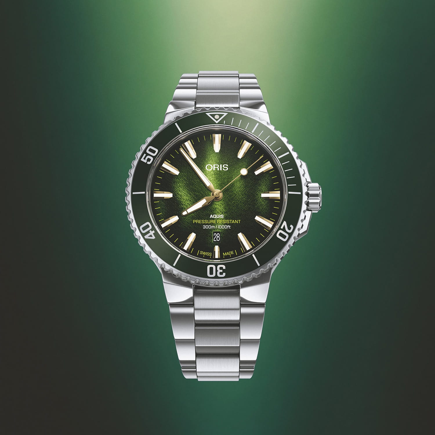 Oris Aquis Kelp Forest Limited Edition Produktbild main 4