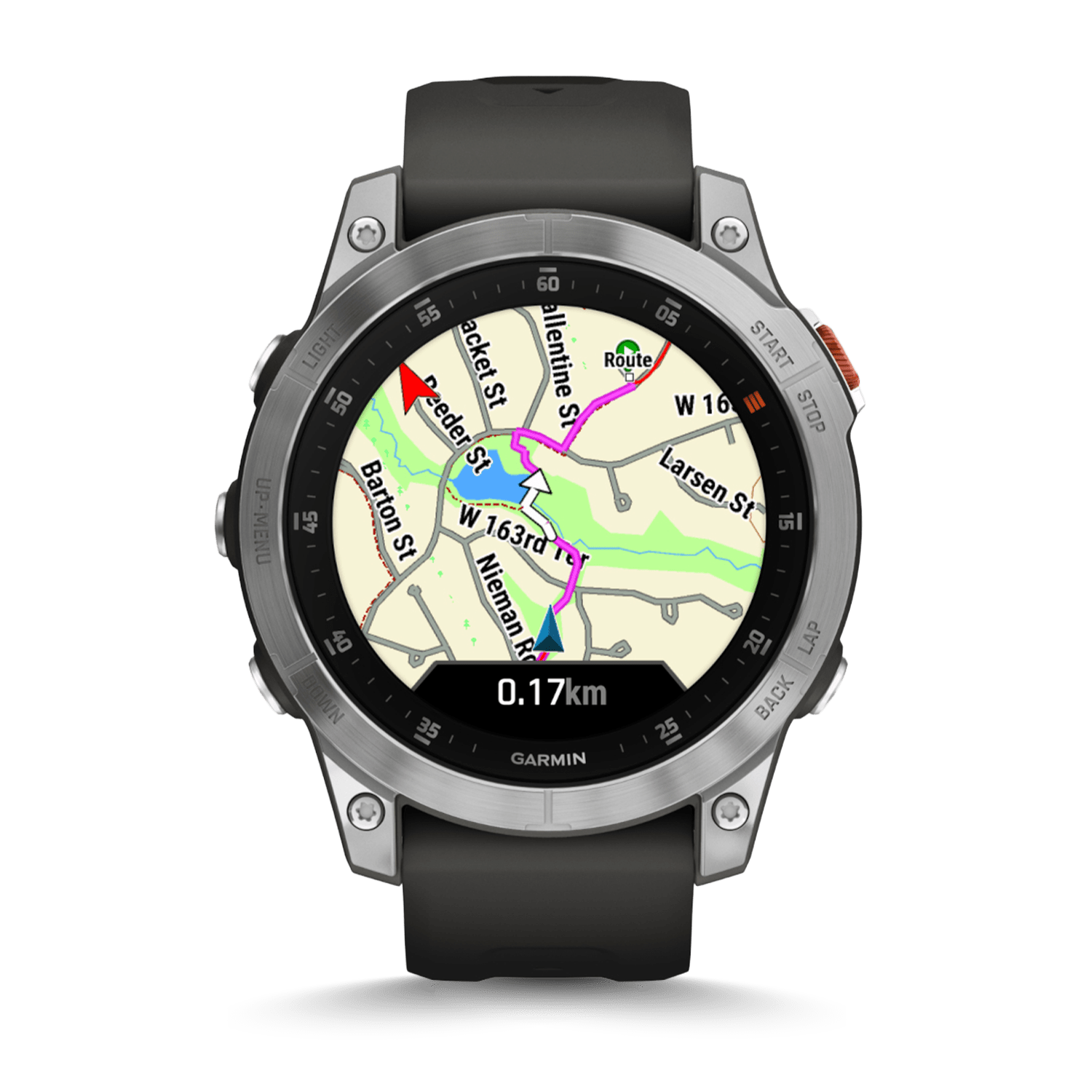 Garmin epix™ Schiefergrau/Silber Produktbild main 0