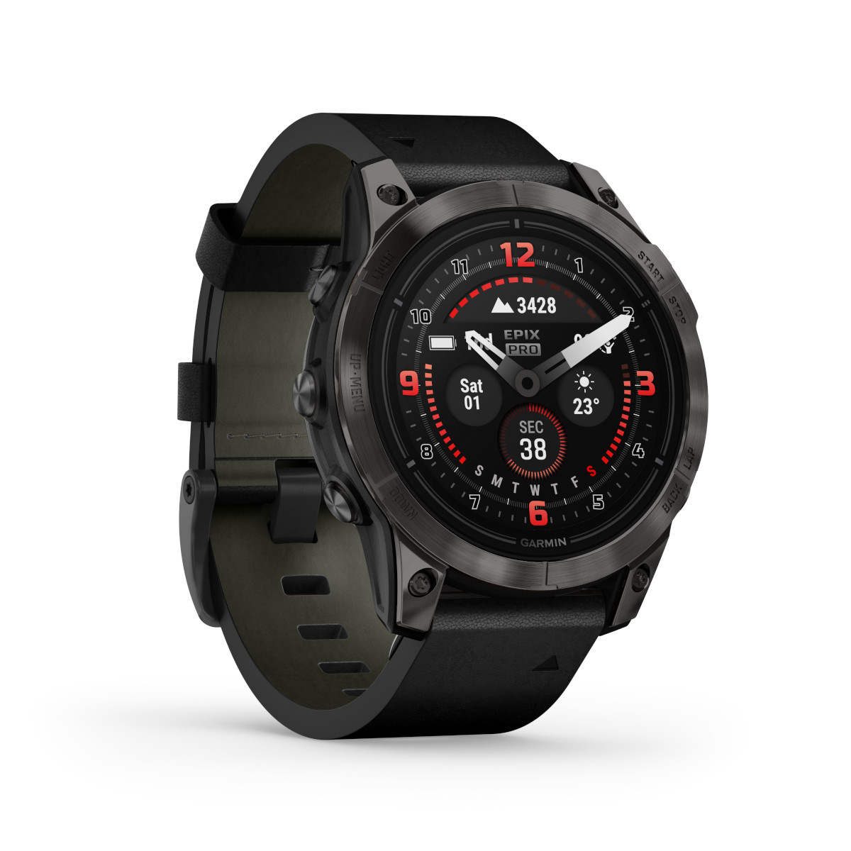 Garmin epix™ Pro Sapphire Titan GEN 2 Produktbild main 2