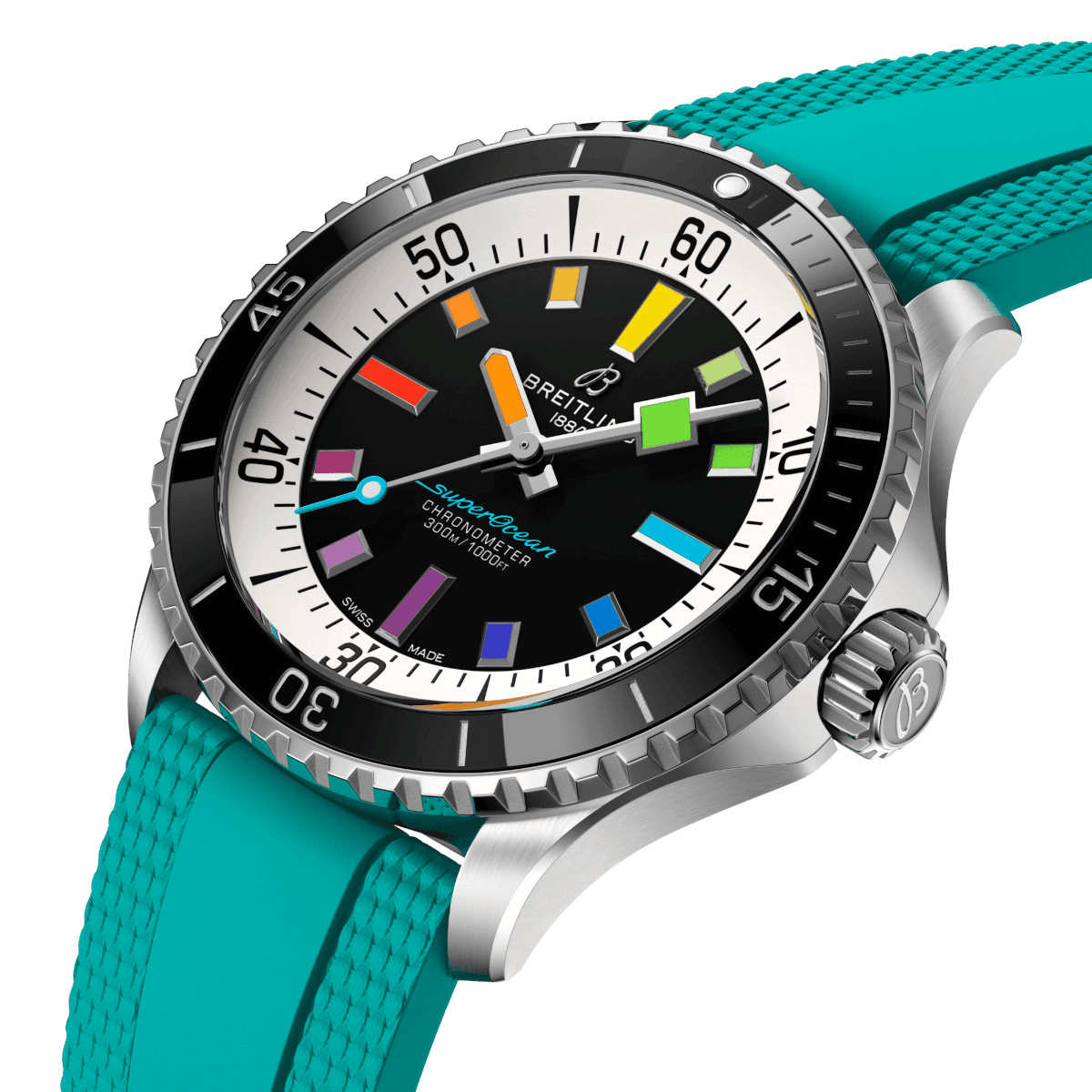 Breitling Superocean Automatic 42 Rainbow Produktbild main 1