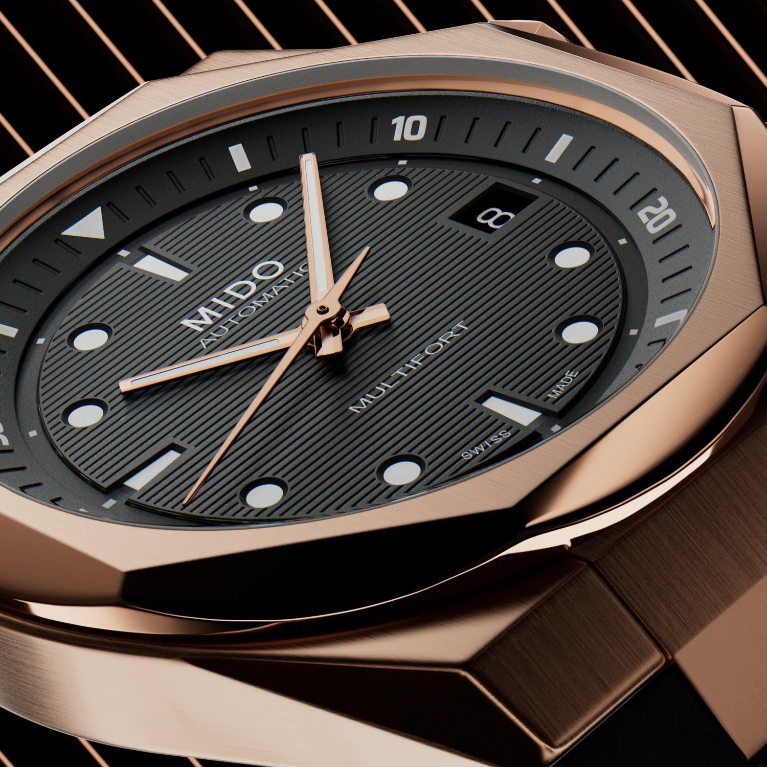 Mido Multifort 8 Two Crowns Produktbild main 5