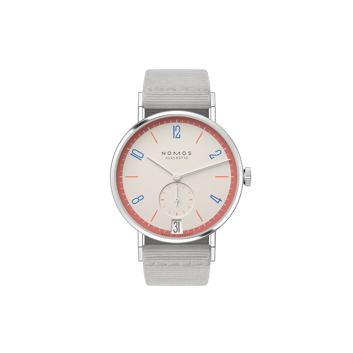 NOMOS Glashütte Tangente 38 Datum Love Produktbild main 0
