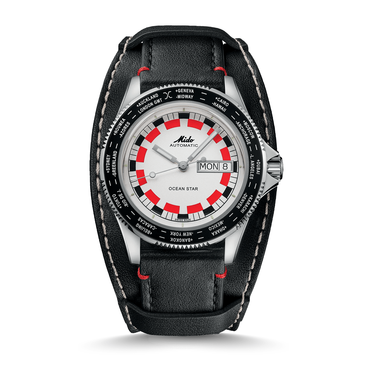 Mido Ocean Star Worldtimer Produktbild main 0