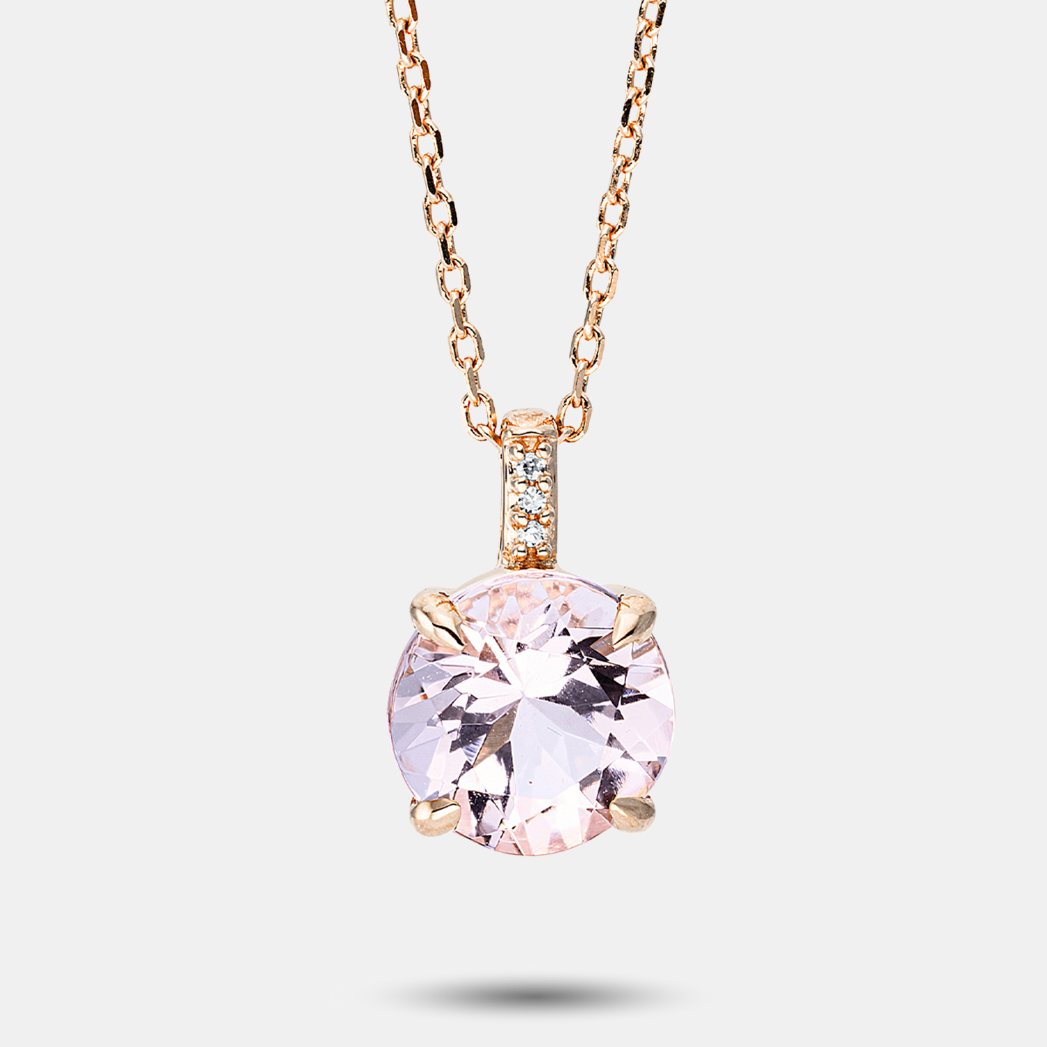 ALTHERR Diamonds Fashion Kette mit Anhänger mit Morganit Produktbild main 0