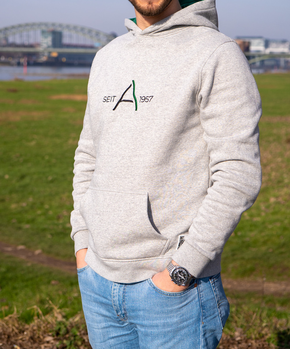 ALTHERR Hoodie Grau – Größe XXL Produktbild main 1