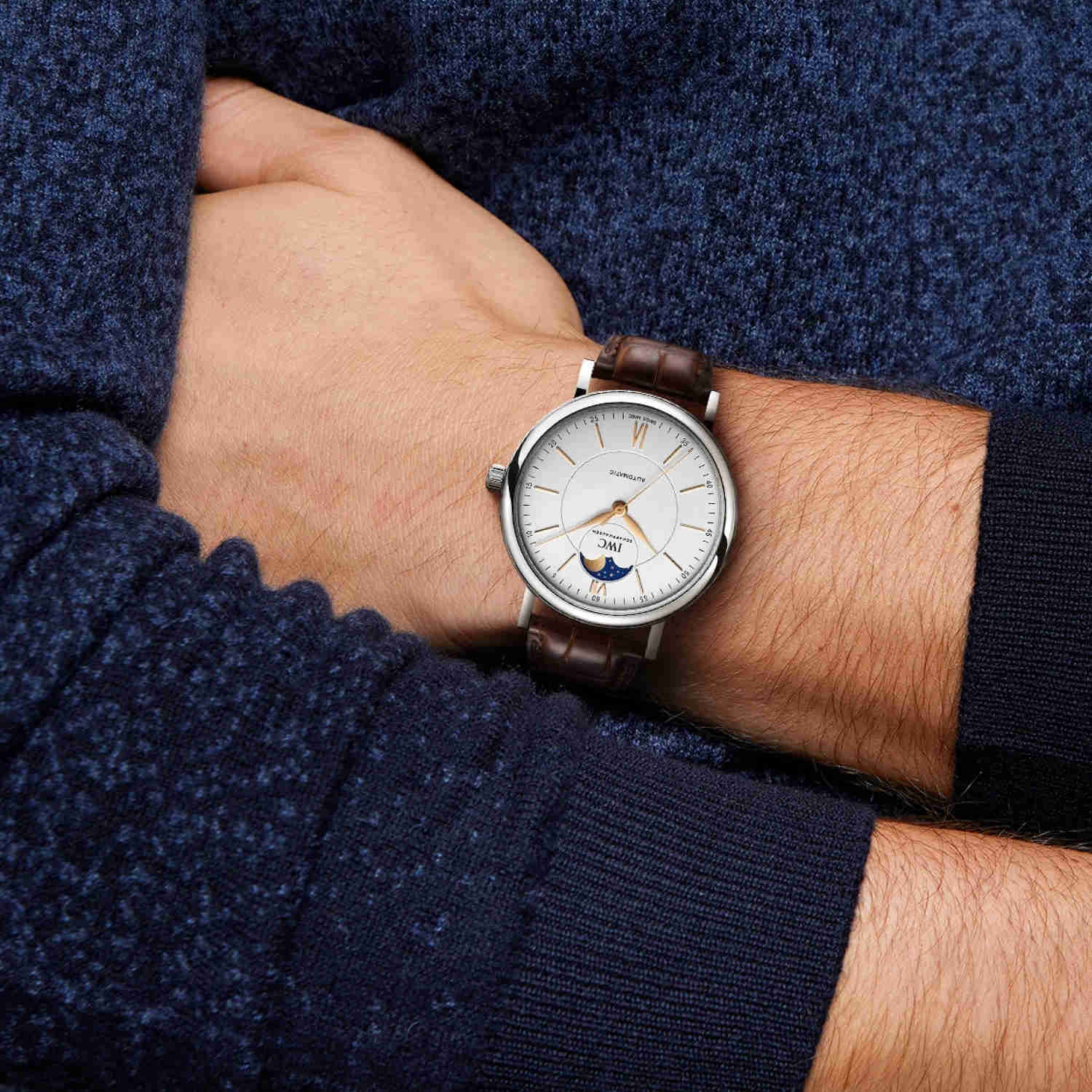 IWC Schaffhausen Portofino Automatic Moon Phase Produktbild main 1