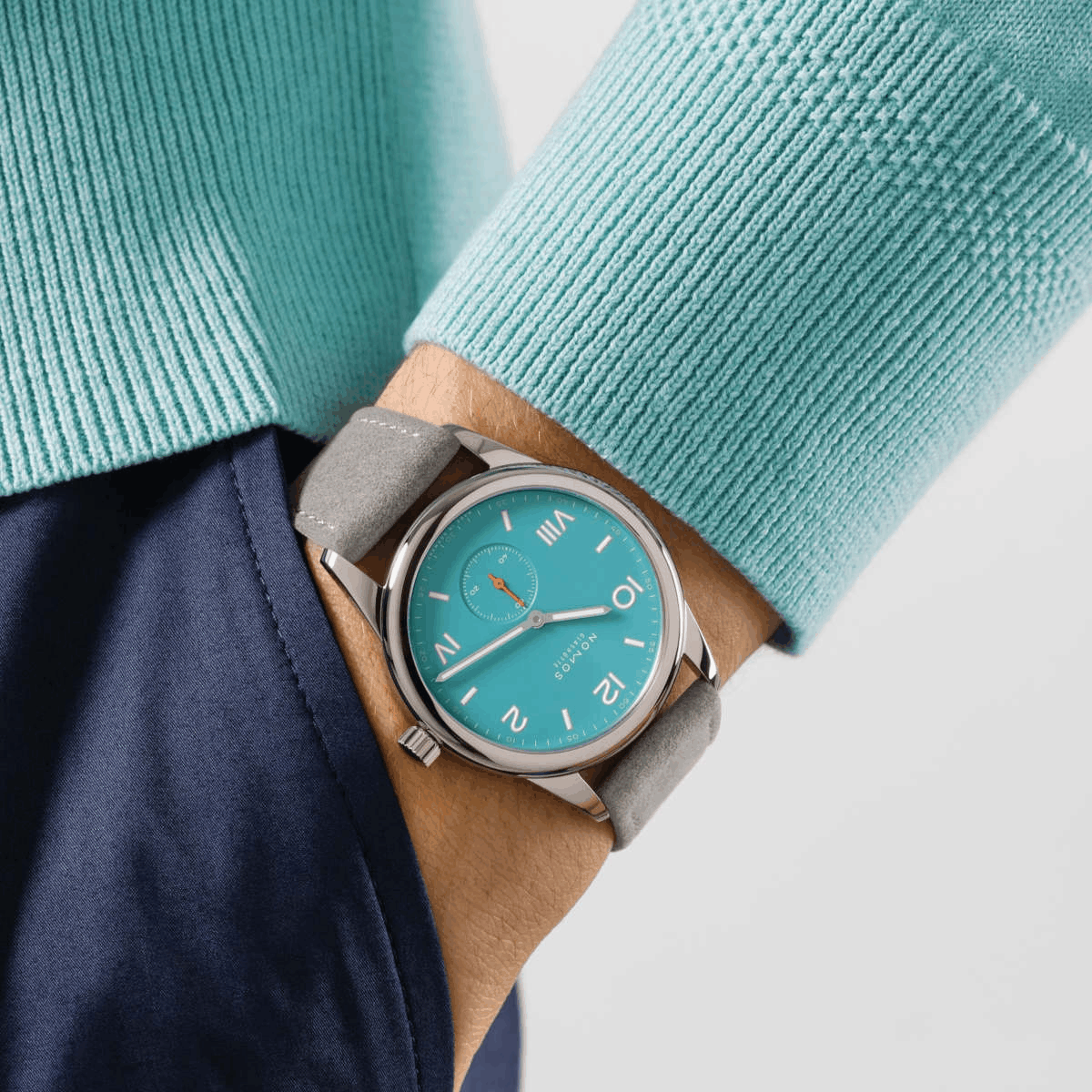 NOMOS Glashütte Club Campus 38 Endless Blue Produktbild main 1