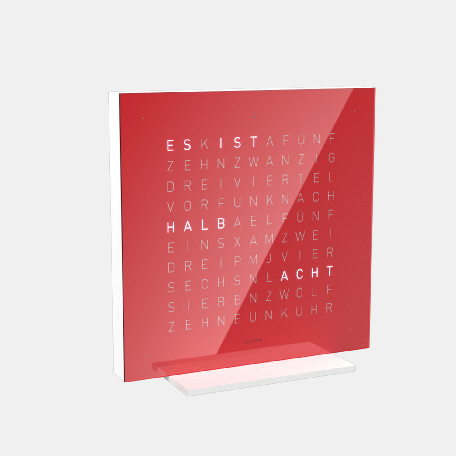 QLOCKTWO EARTH 13.5 Pure Cherry Cake Produktbild main 1