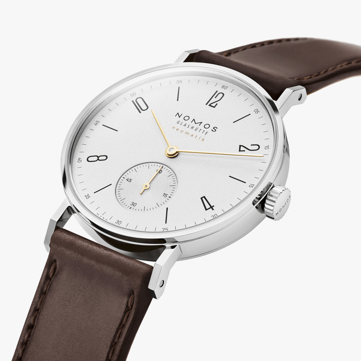 NOMOS Glashütte Tangente Neomatik Doré 35 mm Produktbild main 1