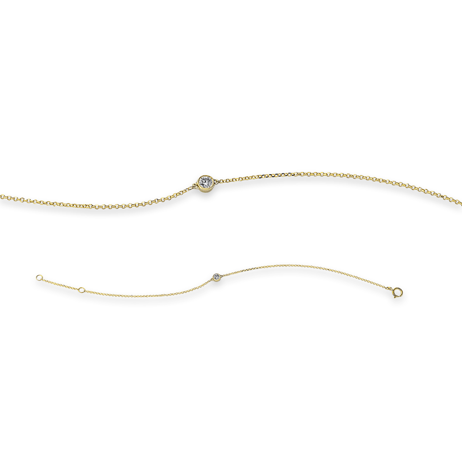 ALTHERR Diamonds Classic Armband Zarge Brillant 0,10 ct. ALTHERR Diamonds Classic Armband Zarge Brillant 0,10 ct.