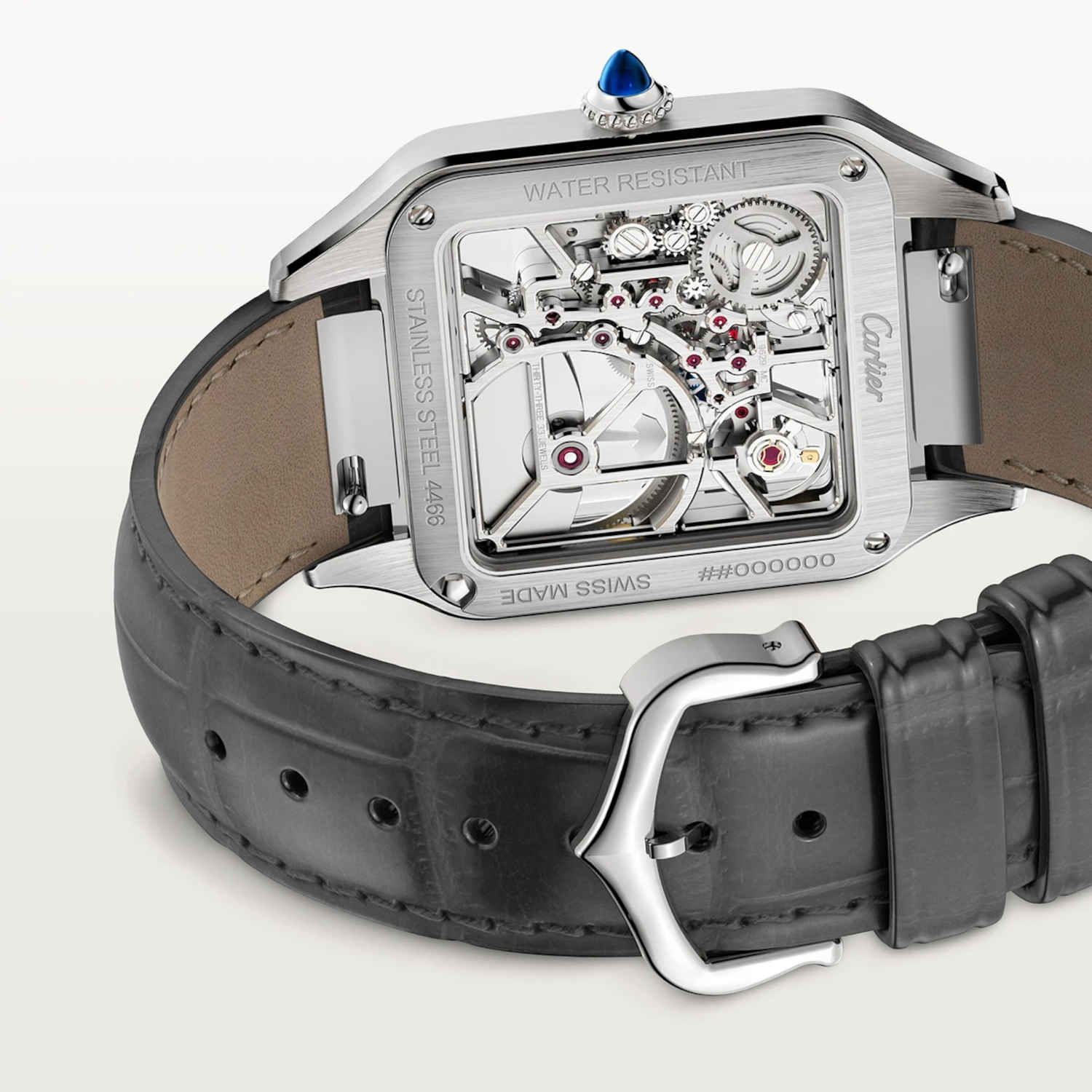 Cartier Santos-Dumont skelettiert mit Mikrorotor Produktbild main 3