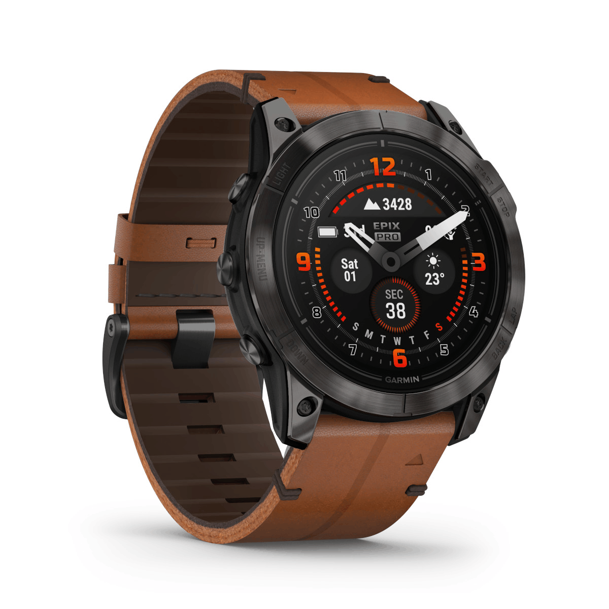 Garmin epix™ Pro Sapphire Titan GEN 2 Produktbild main 1