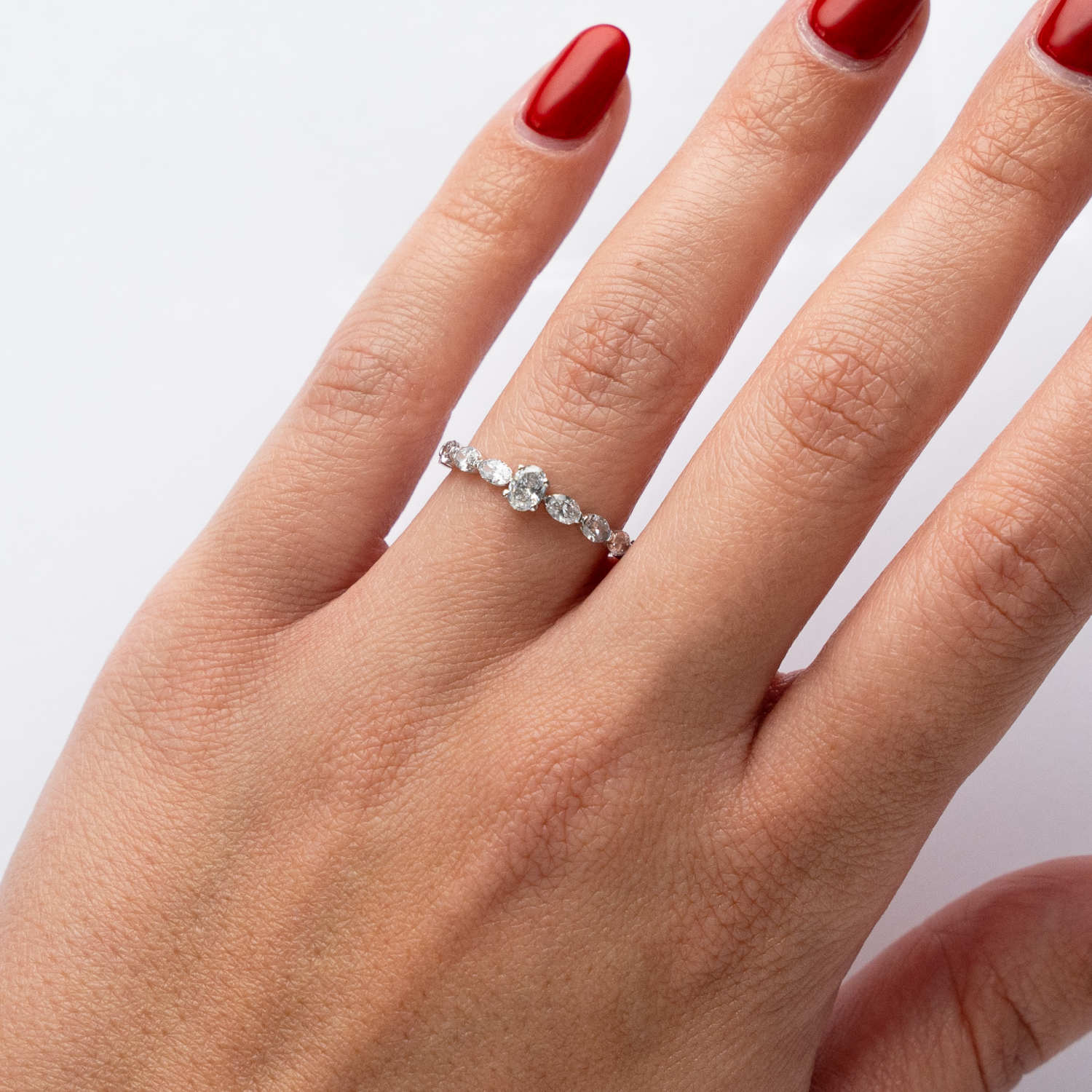 ALTHERR Diamonds Modern Ring Oval 0,82 ct. – Ringweite 53 Produktbild main 1