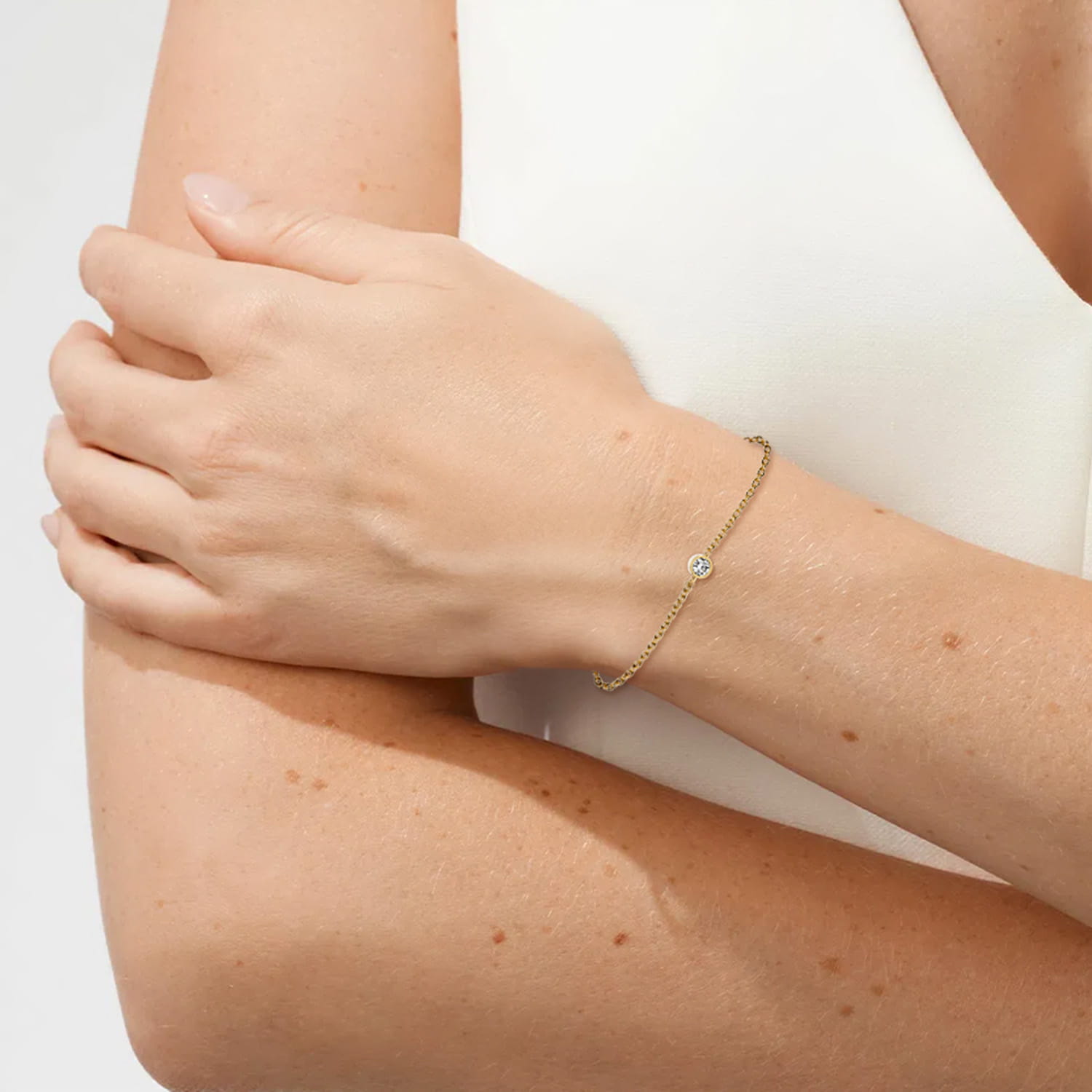 NIESSING Brillant Akzent Armband 0,05 ct. – Classic Red, 140 mm Produktbild main 1