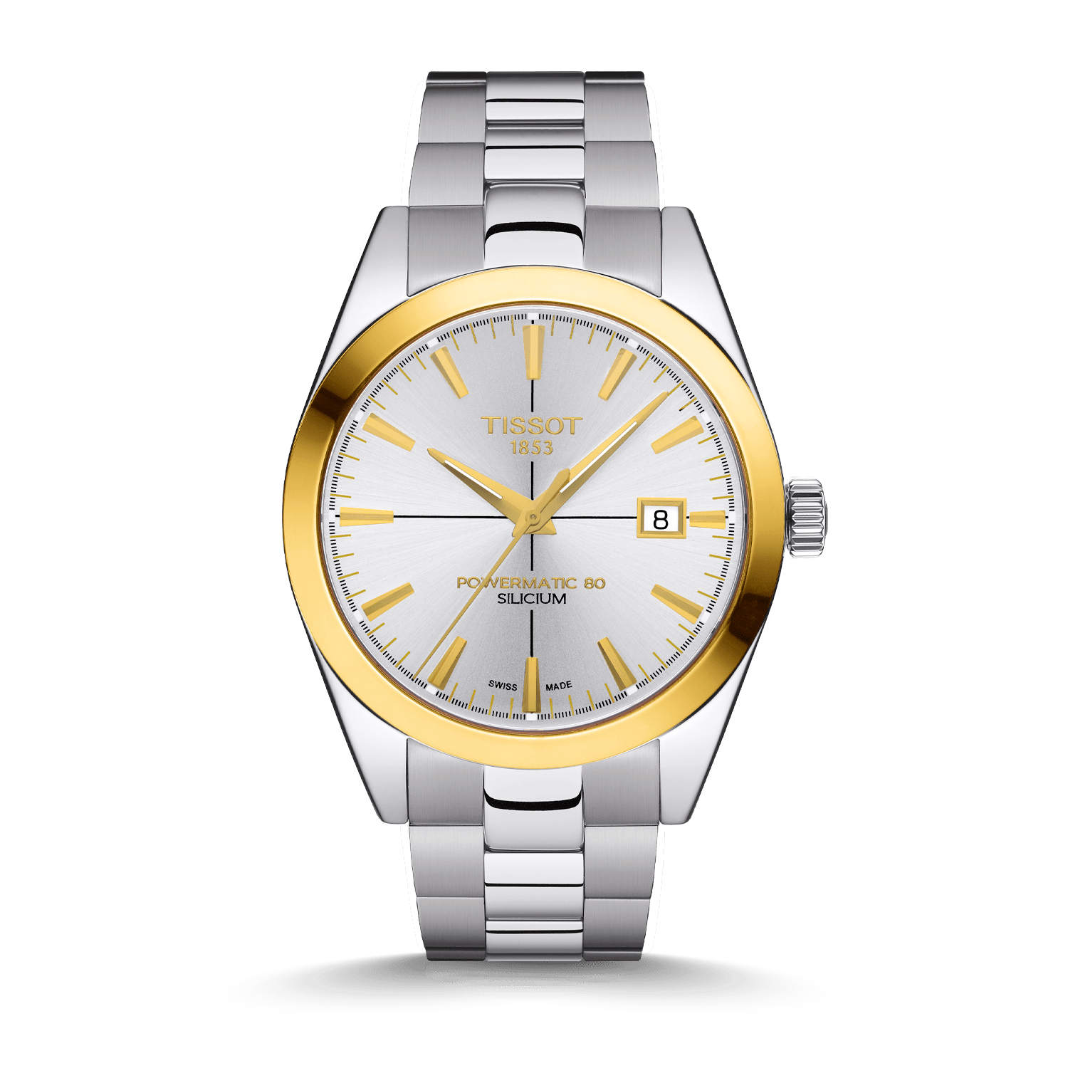 Tissot Gentleman Powermatic 80 Silicium Solid 18K Gold Produktbild main 0