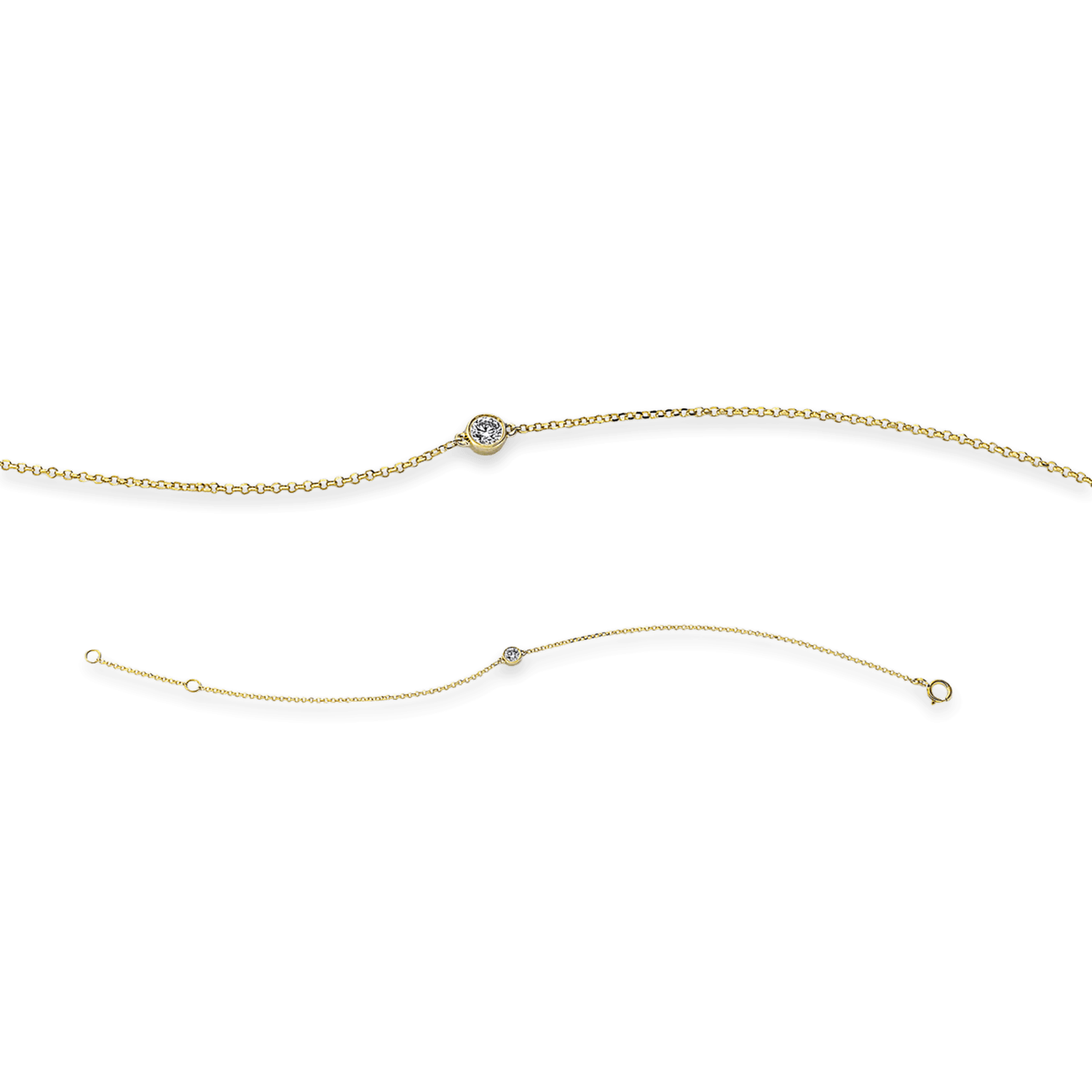 ALTHERR Diamonds Classic Armband Zarge Brillant 0,09 ct. Produktbild main 0