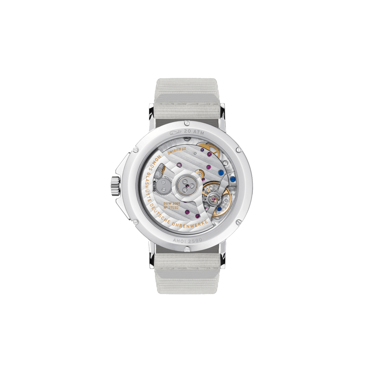 NOMOS Glashütte Ahoi Neomatik Signalblau Produktbild main 2