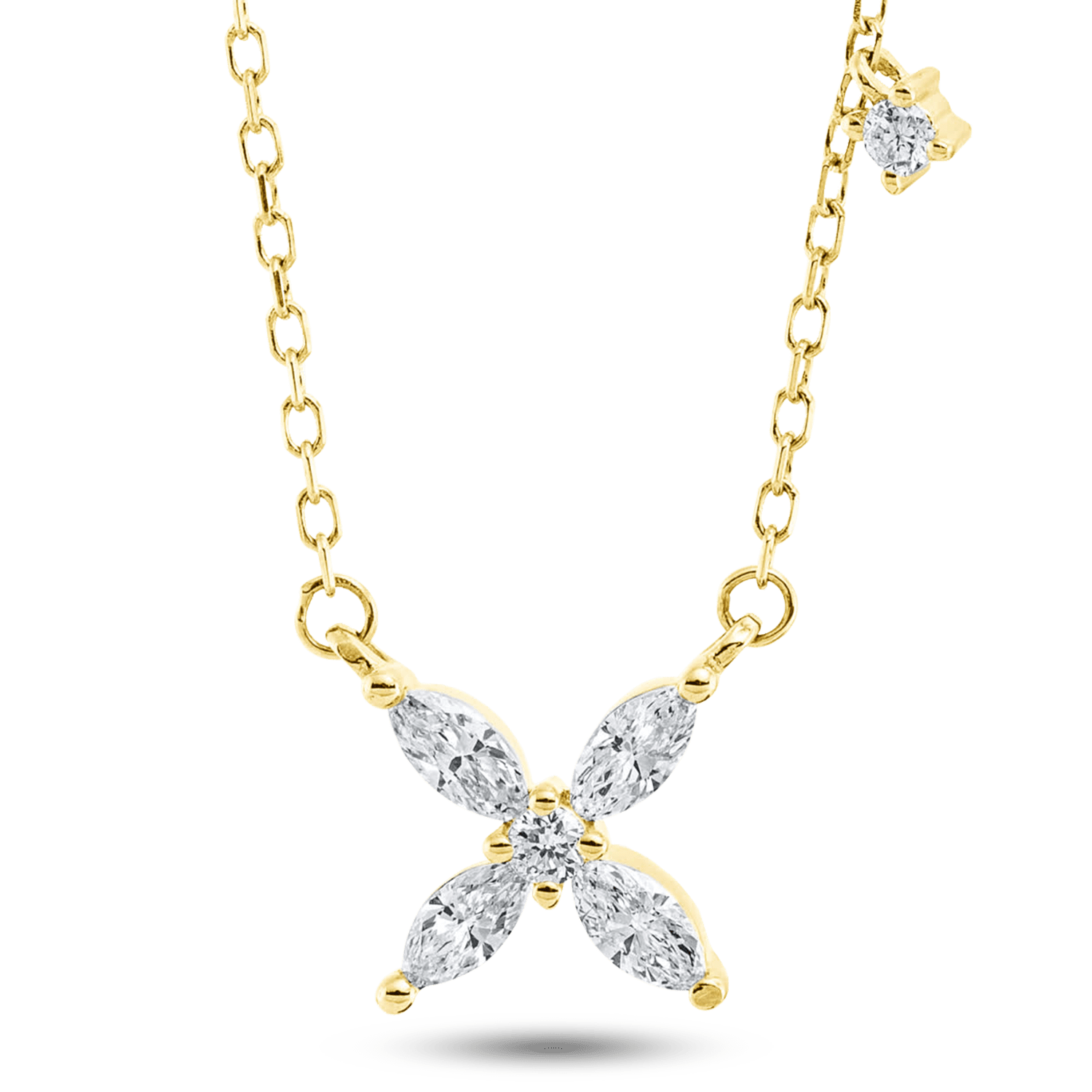 ALTHERR Diamonds Modern Collier Navette 0,18 ct ALTHERR Diamonds Modern Collier Navette 0,18 ct