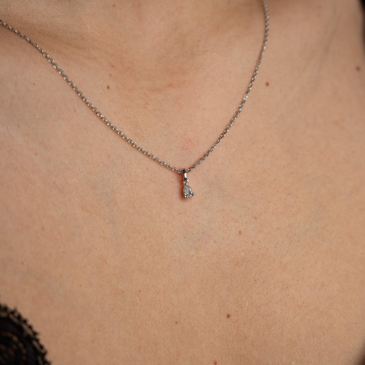 ALTHERR Diamonds Modern Collier Tropfen 0,14 ct. Produktbild main 1