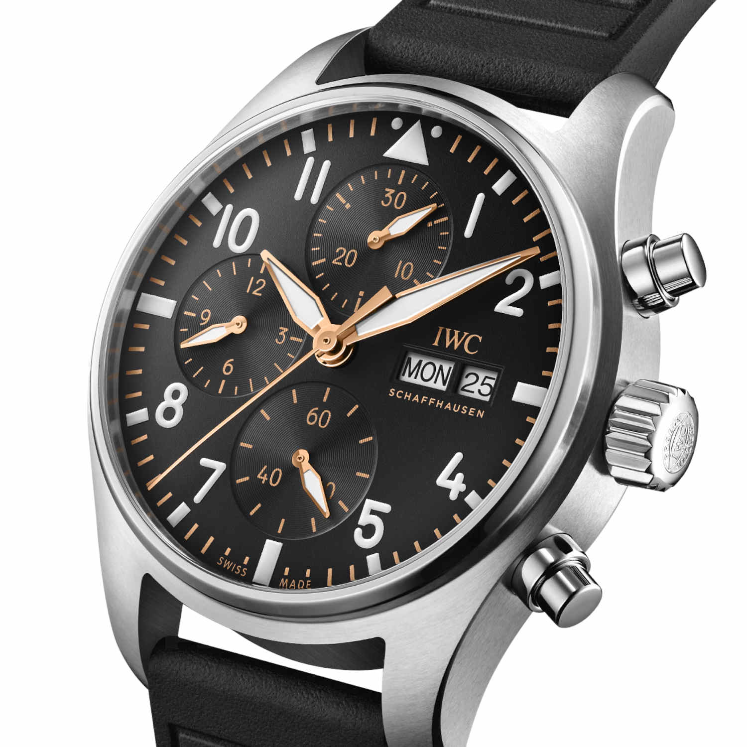 IWC Schaffhausen Pilot’s Watch Chronograph APXGP Produktbild main 2