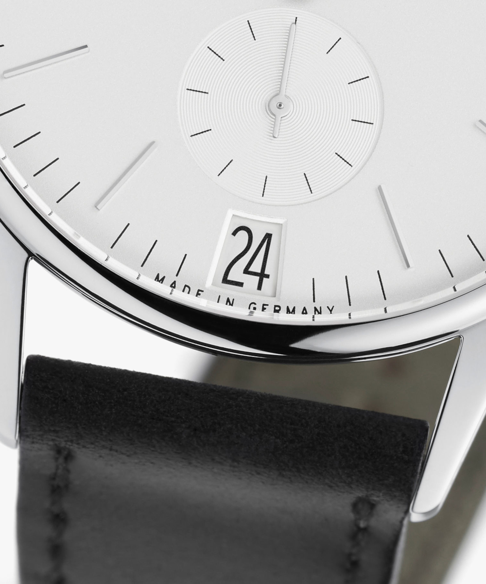 NOMOS Glashütte Orion 38 Datum weiß Produktbild main 2