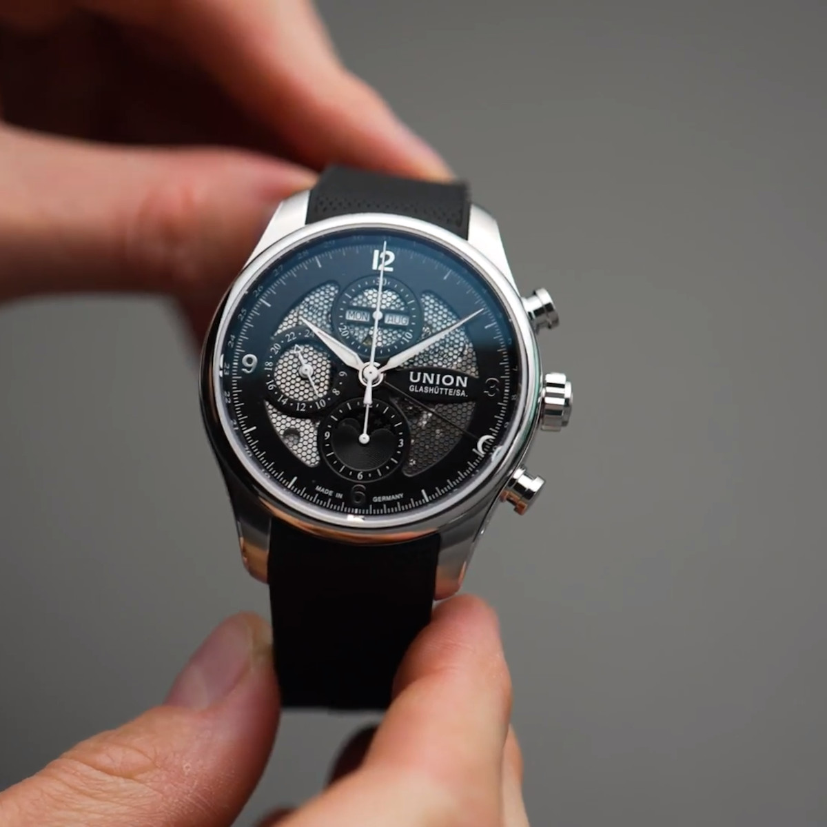 UNION Glashütte Belisar Chronograph Mondphase Produktbild main 4