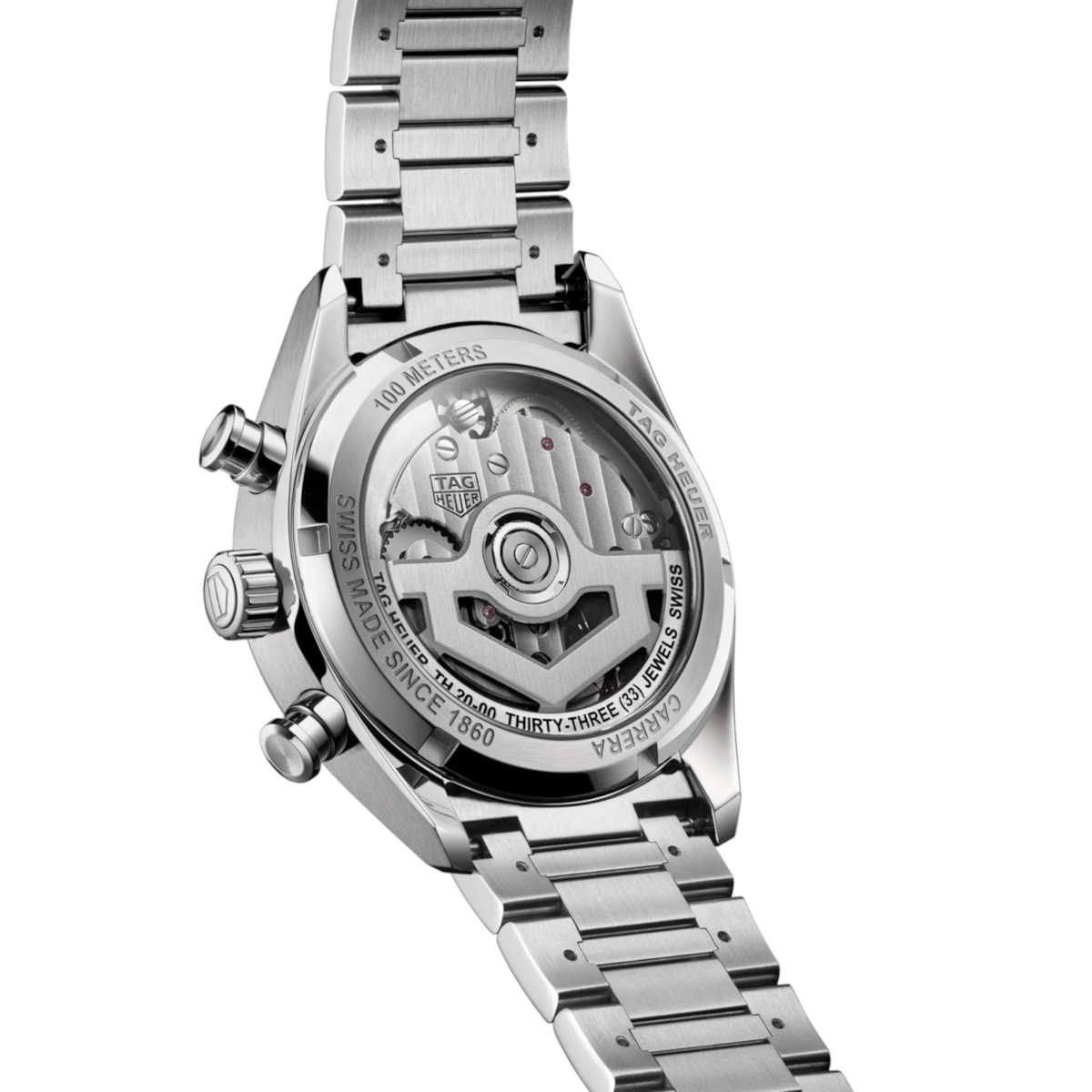 TAG HEUER Carrera Glassbox Panda Chronograph Produktbild main 3