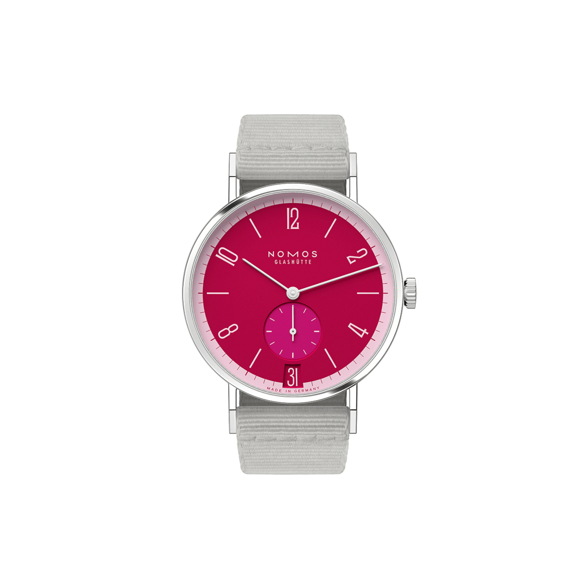 NOMOS Glashütte Tangente 38 Datum Chili Produktbild main 0