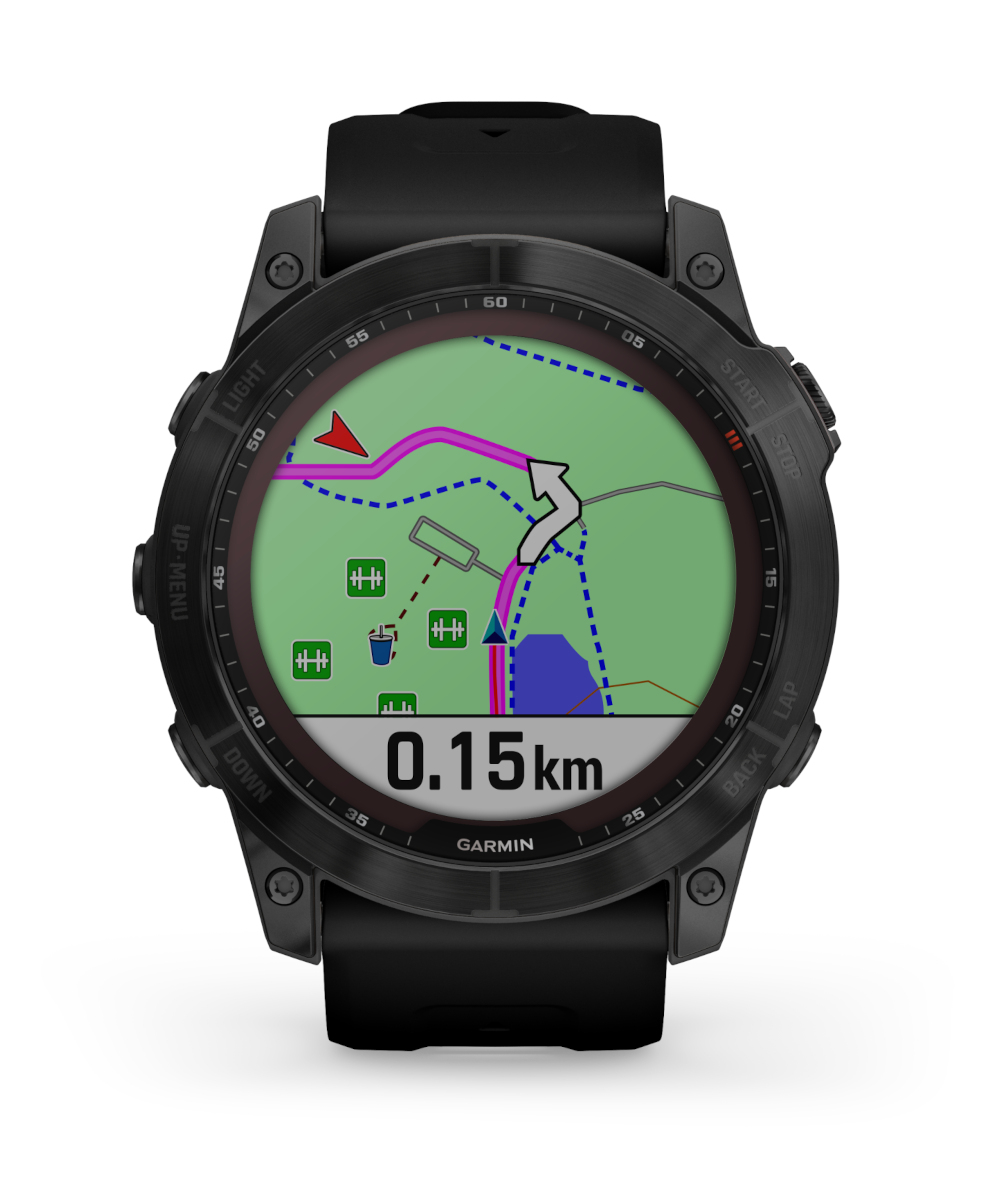 Garmin fēnix® 7 X Sapphire Solar DLC-Titan  Produktbild main 0