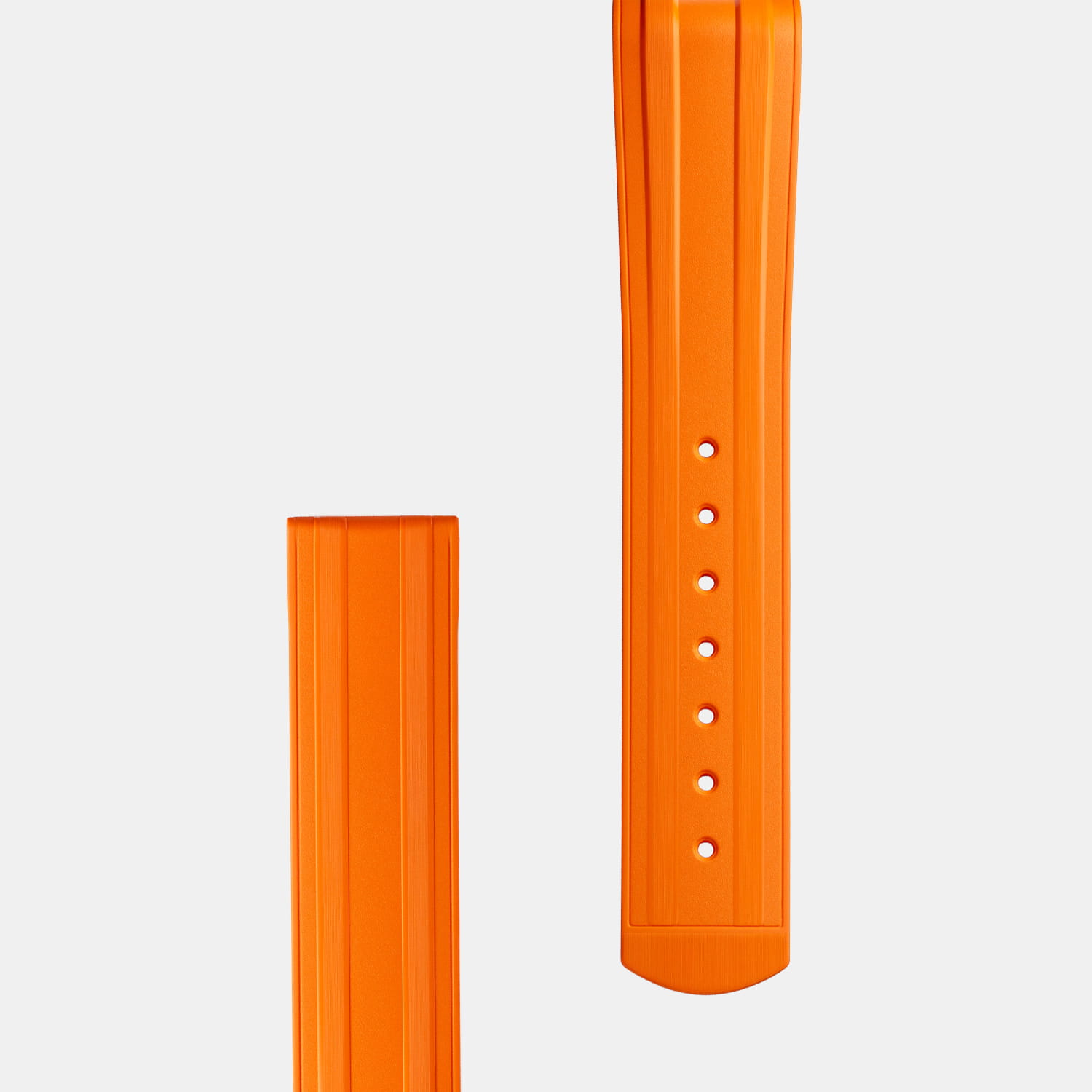 OMEGA Seamaster Diver 300M – Kautschukband Orange ohne Faltschließe 20 mm – S Produktbild main 0