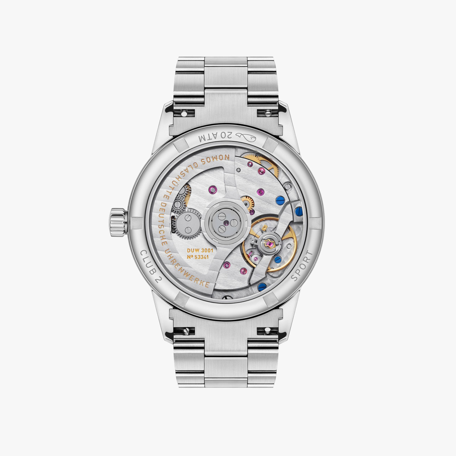NOMOS Glashütte Club Sport Neomatik Rosé Produktbild main 1