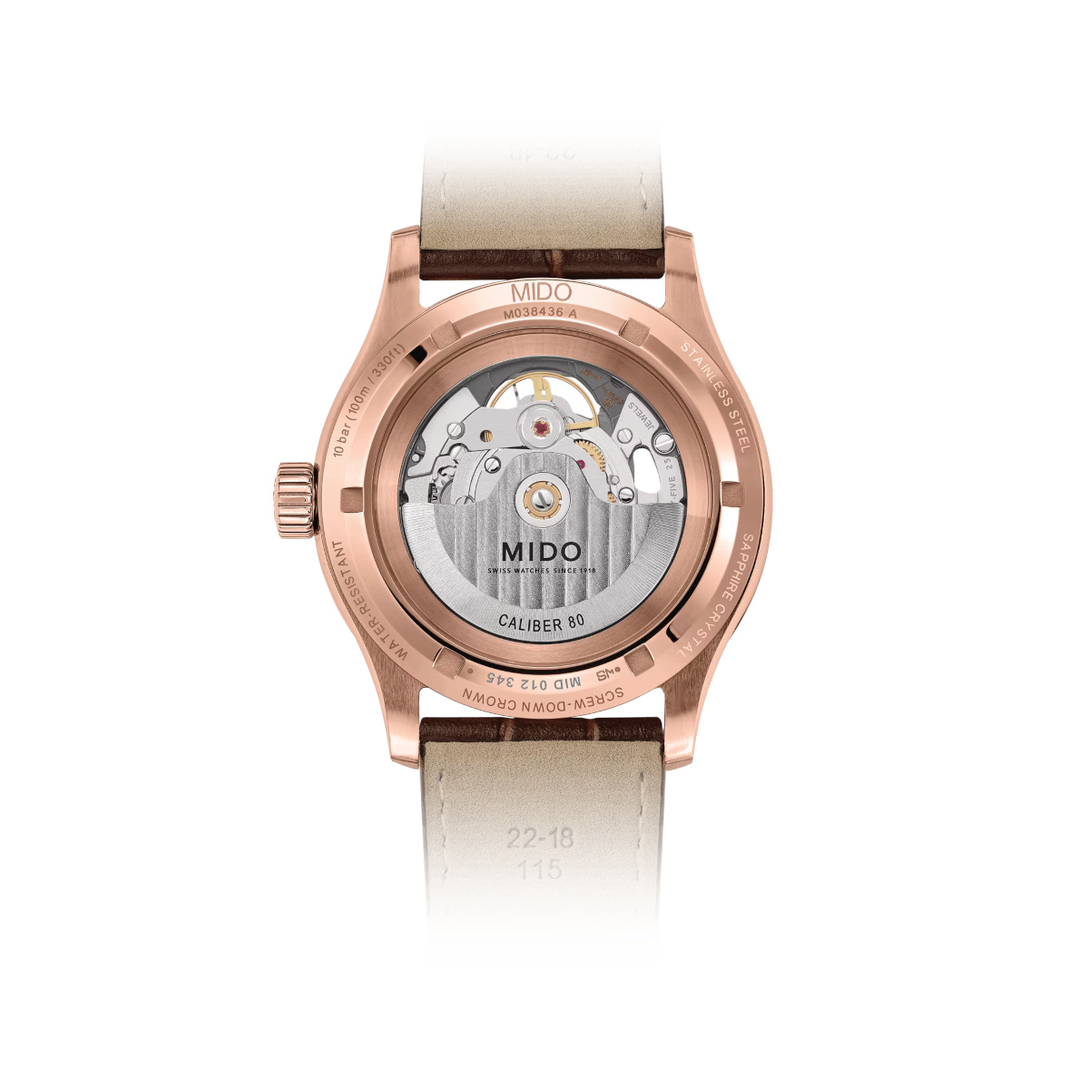 Mido Multifort Skeleton Vertigo Produktbild main 1