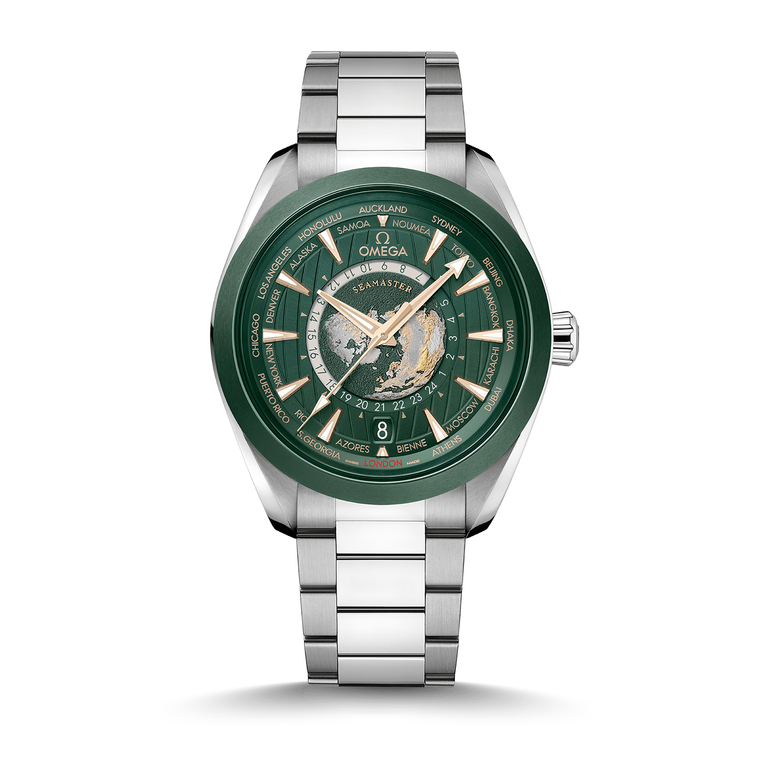 OMEGA Seamaster Aqua Terra GMT Worldtimer 43
