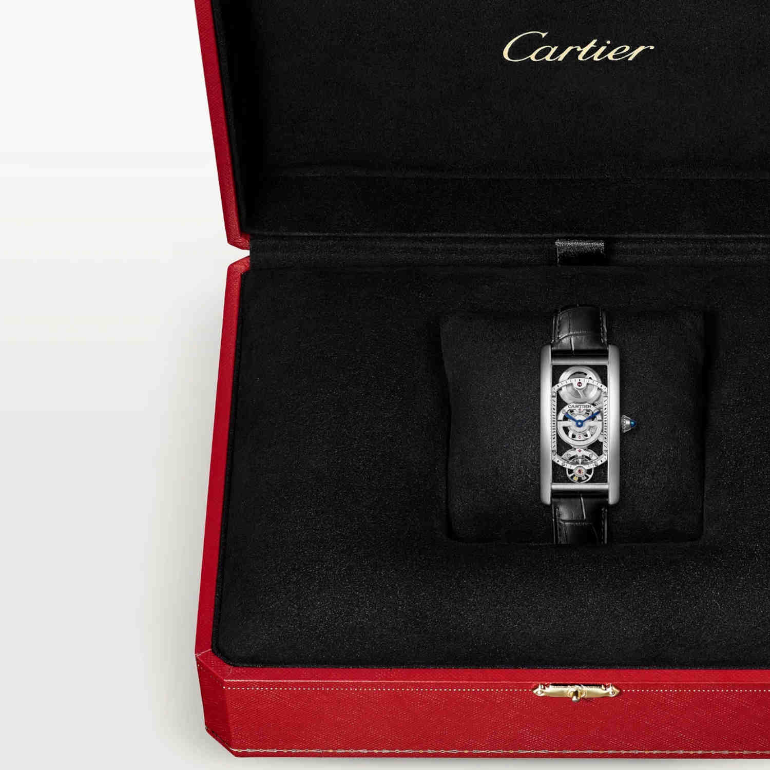 Cartier Tank Cintrée Skelettiert Limited Edition Produktbild main 3